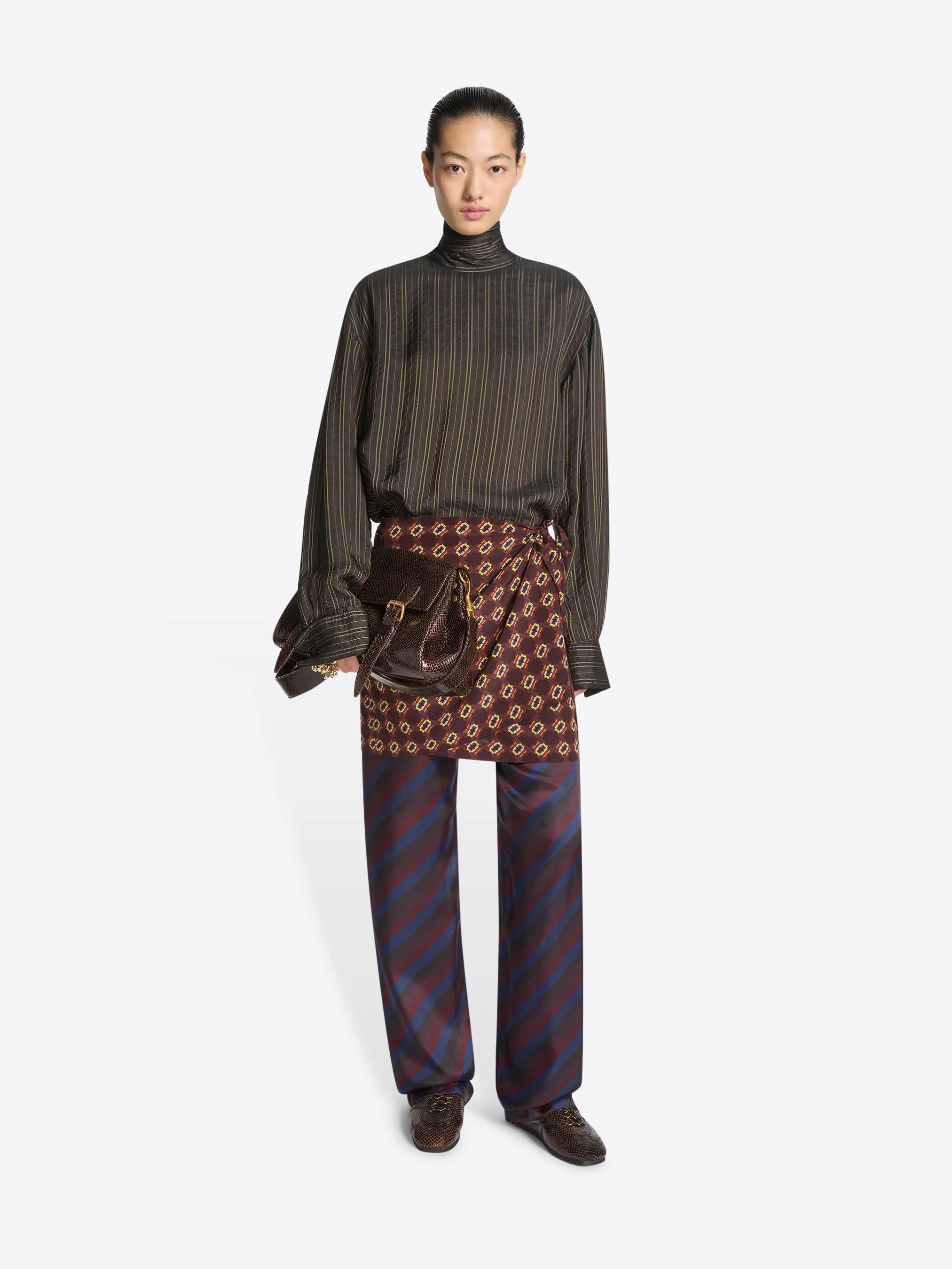Leather sneakers sold by Dries Van Noten product image thumbnail 5