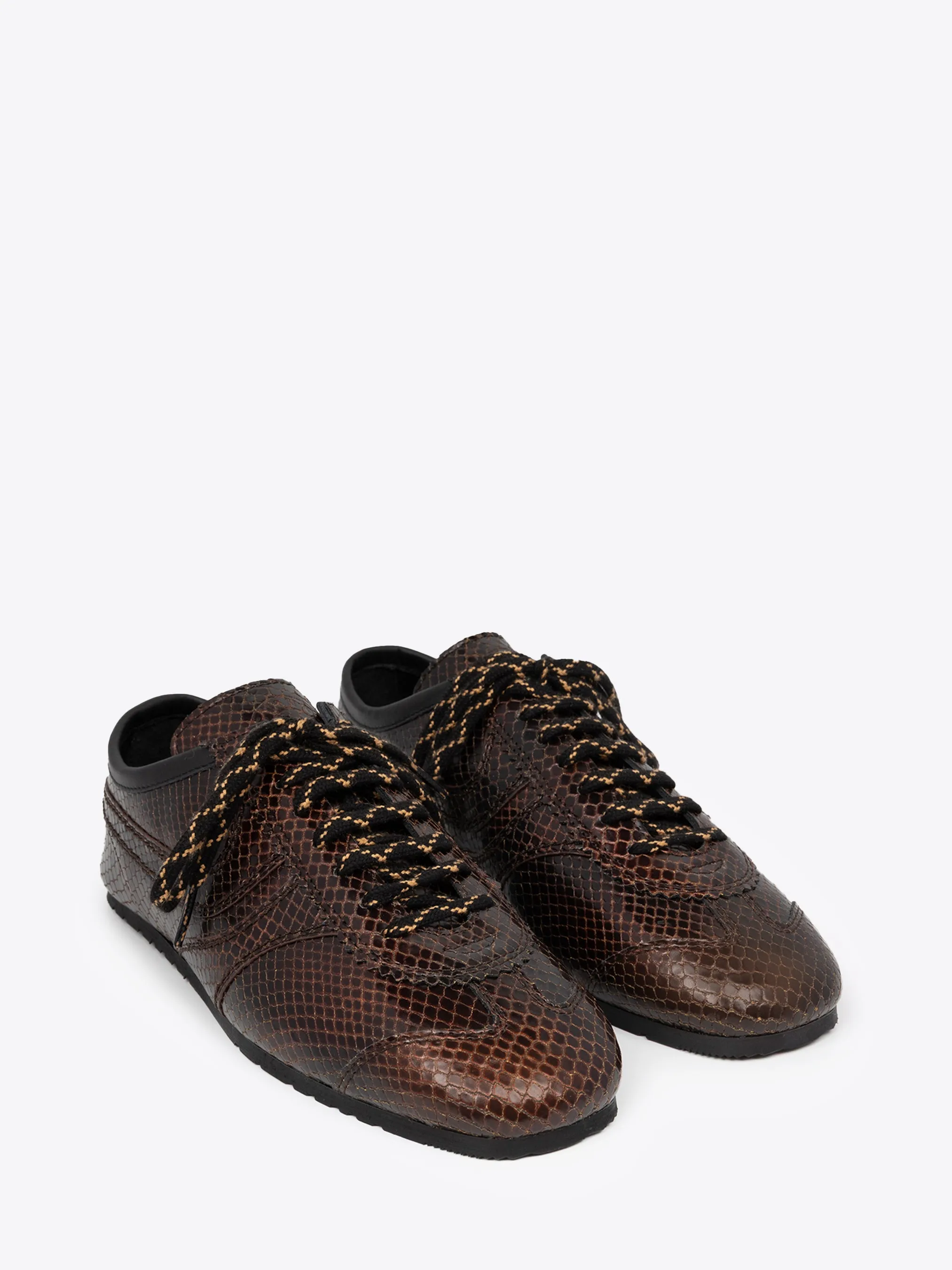 Leather sneakers sold by Dries Van Noten product image thumbnail 3