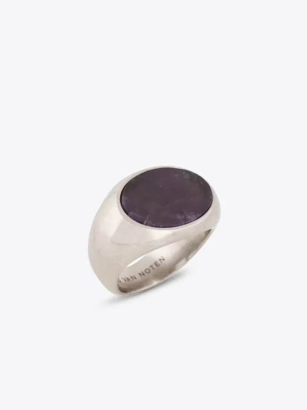 Stone signet ring sold by Dries Van Noten