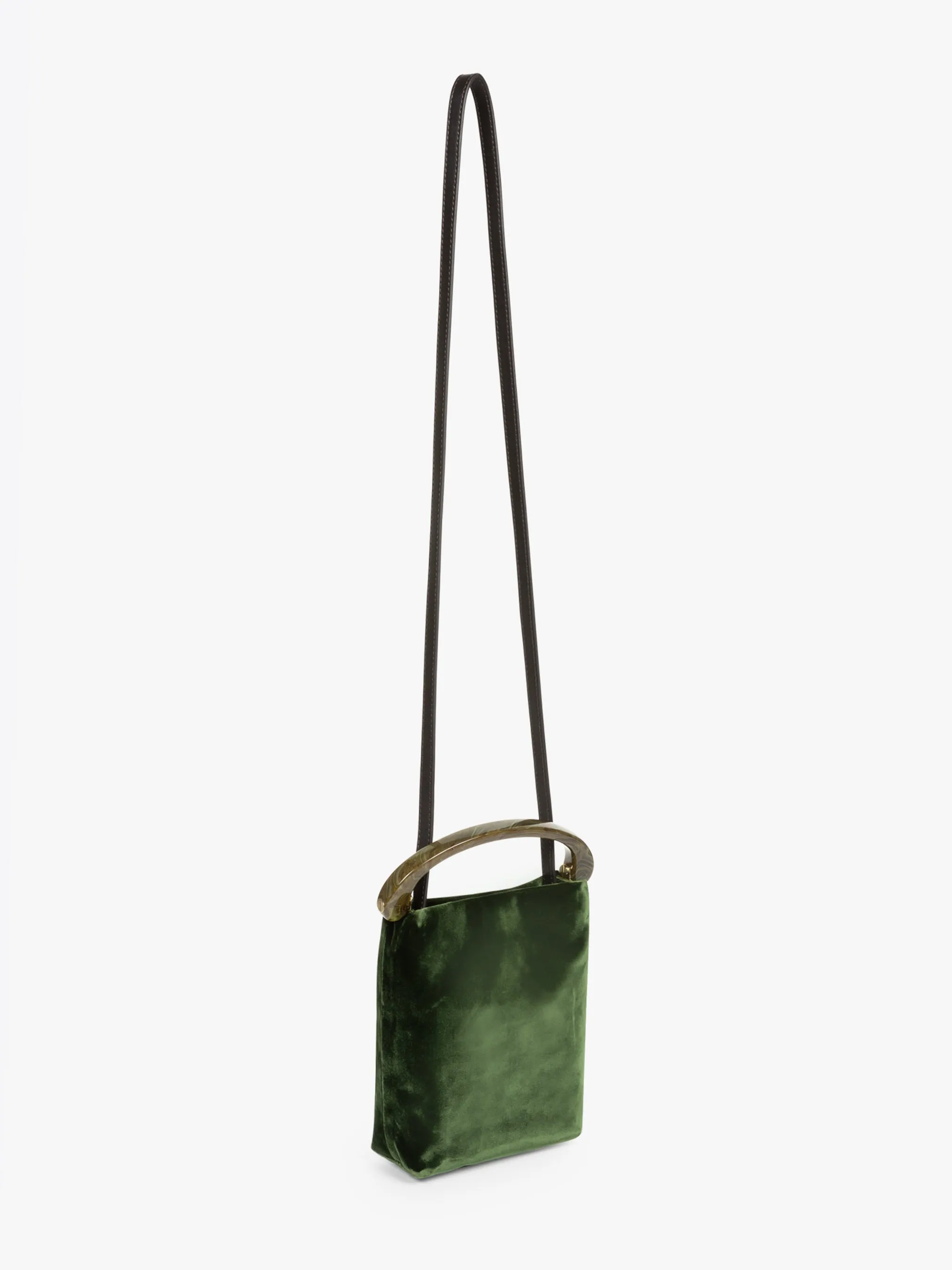 Micro velvet bag sold by Dries Van Noten product image thumbnail 3