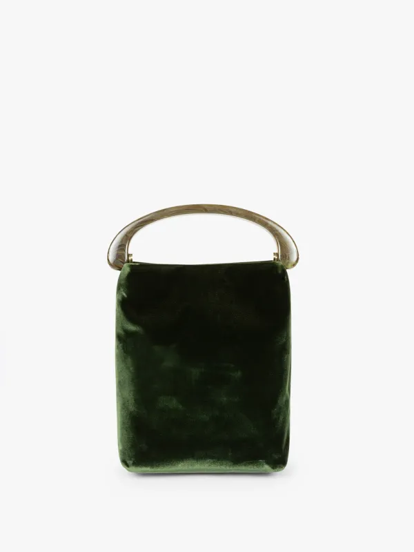 Micro velvet bag sold by Dries Van Noten