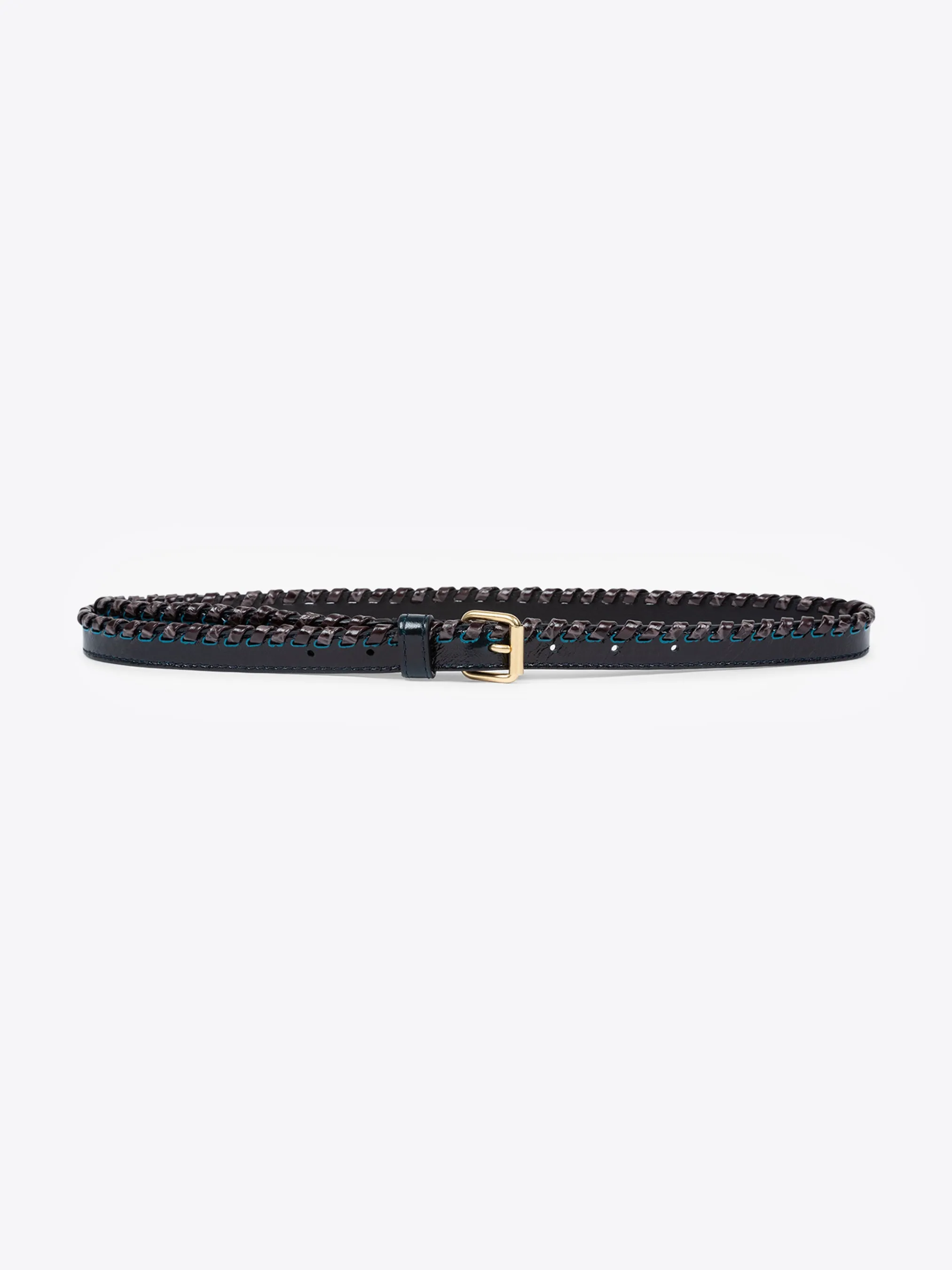 Embellished leather belt sold by Dries Van Noten product image thumbnail 5