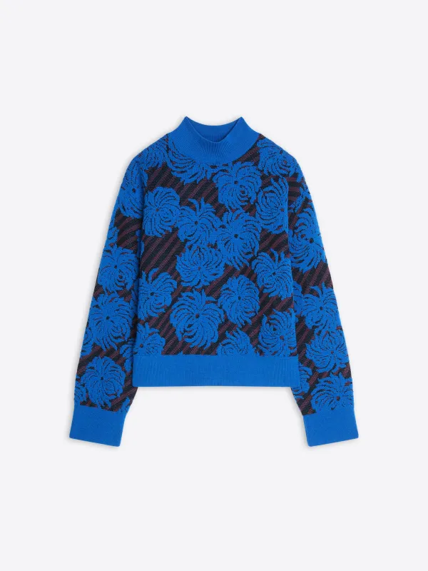 Jacquard wool sweater sold by Dries Van Noten