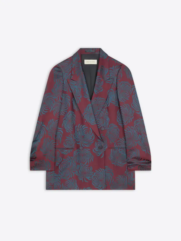 Jacquard blazer sold by Dries Van Noten