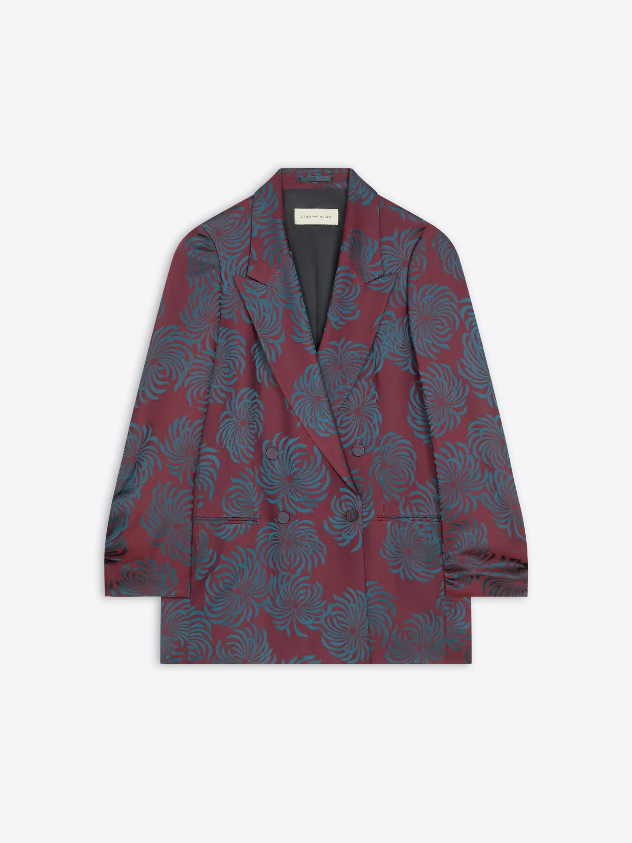 Jacquard blazer sold by Dries Van Noten
