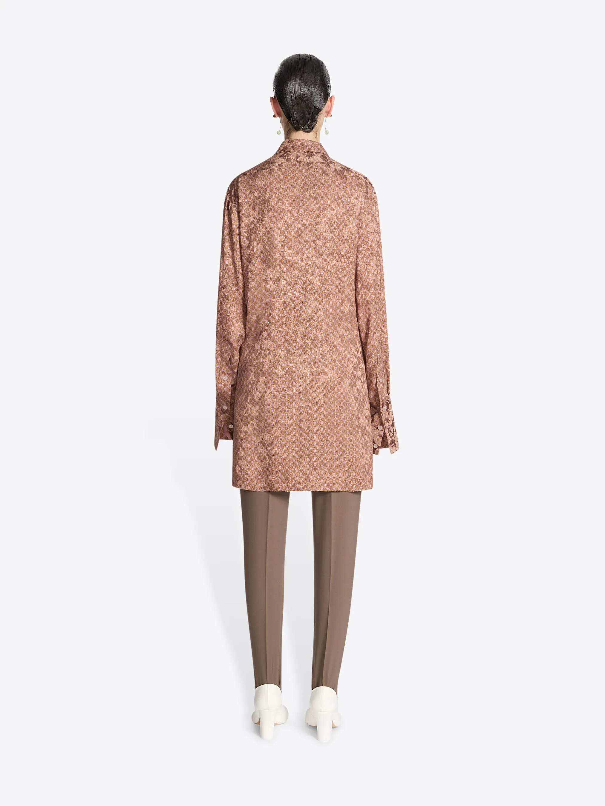 Jacquard robe top sold by Dries Van Noten product image thumbnail 4