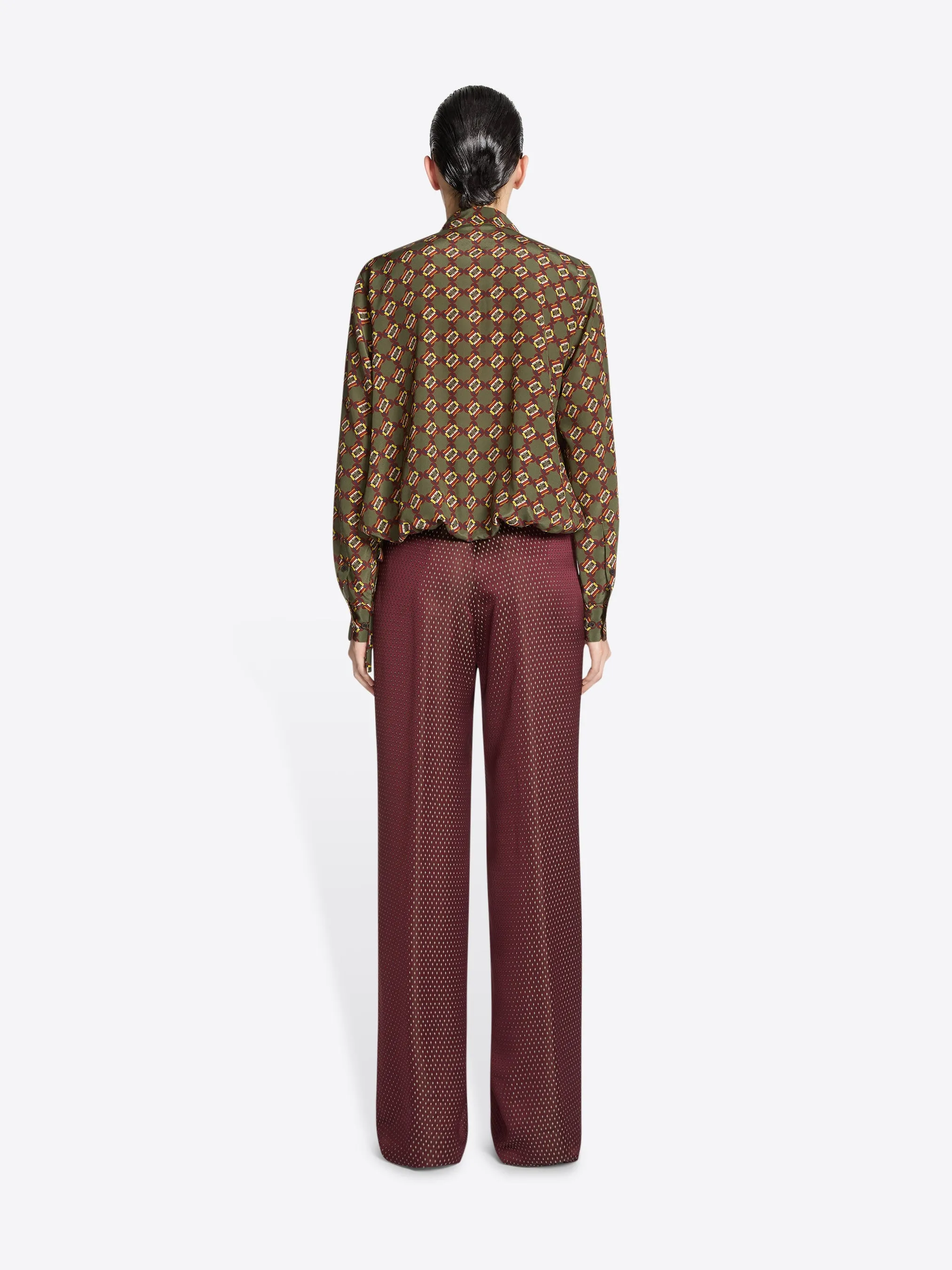 Silk wrap shirt sold by Dries Van Noten product image thumbnail 4