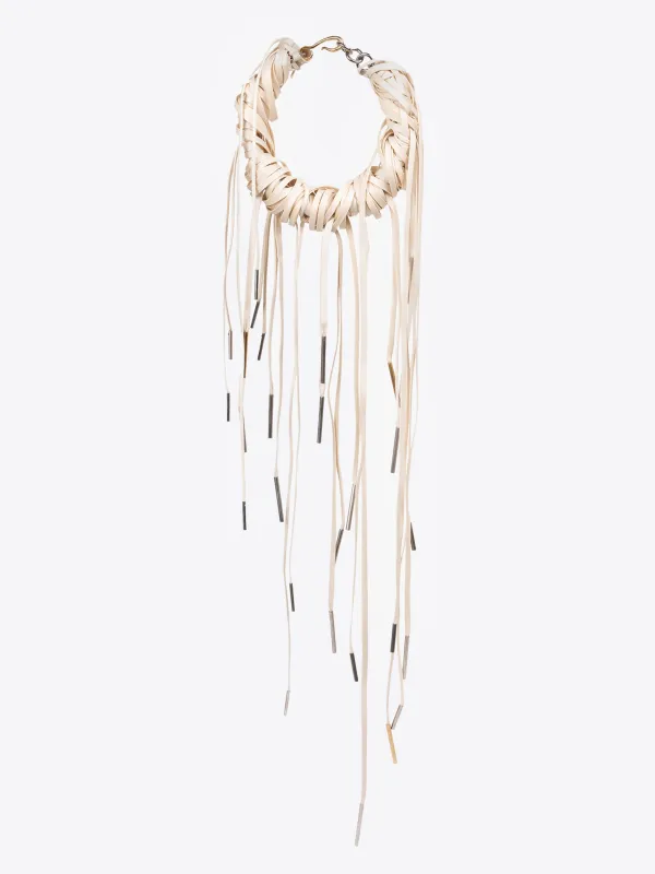 Lace necklace sold by Dries Van Noten