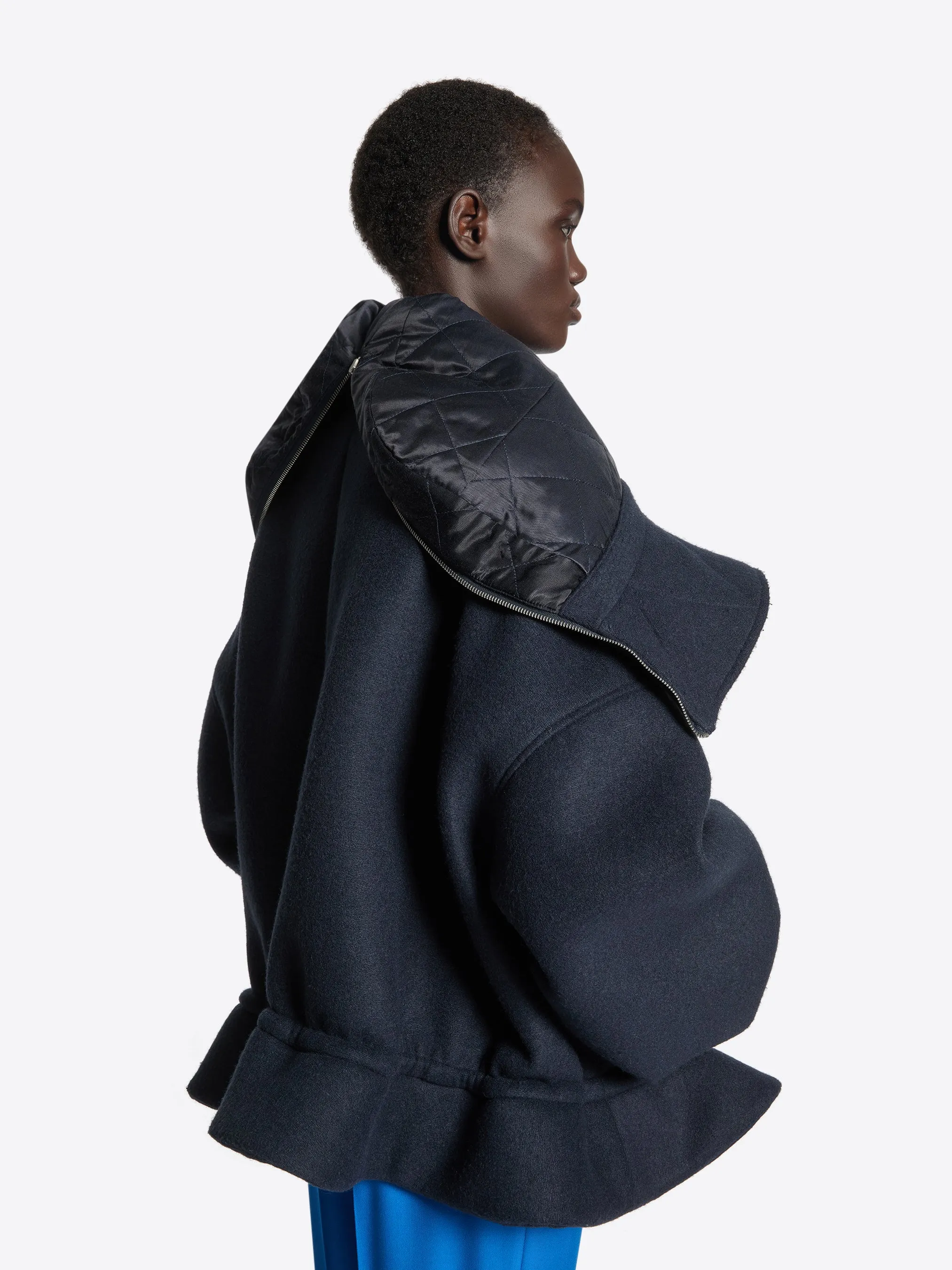 Bonded short parka sold by Dries Van Noten product image thumbnail 5