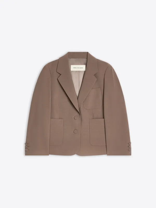 Cropped blazer sold by Dries Van Noten