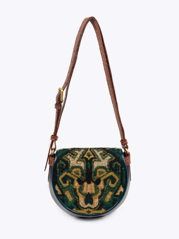 Jacquard crossbody bag sold by Dries Van Noten