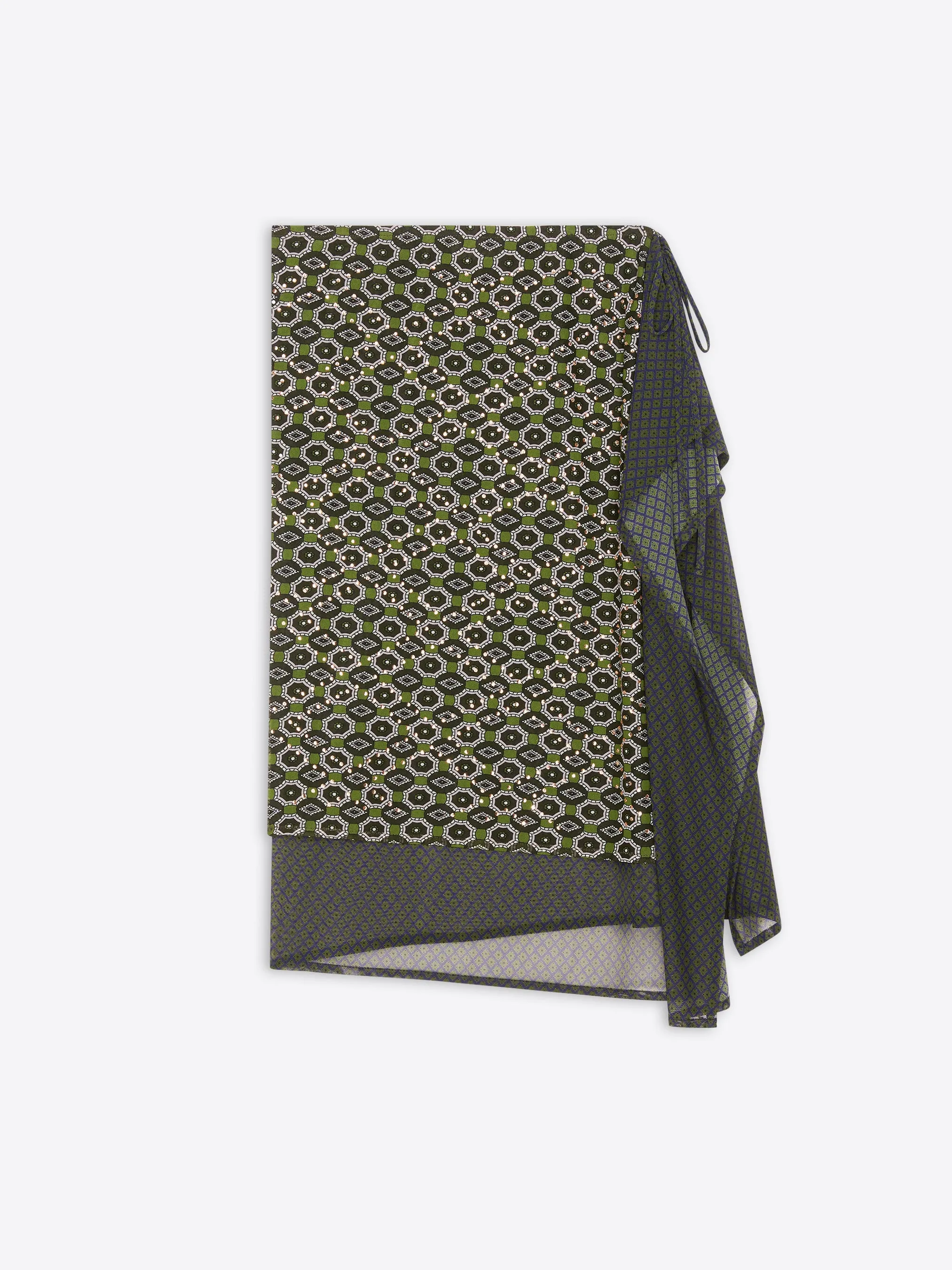 Embellished jersey skirt sold by Dries Van Noten