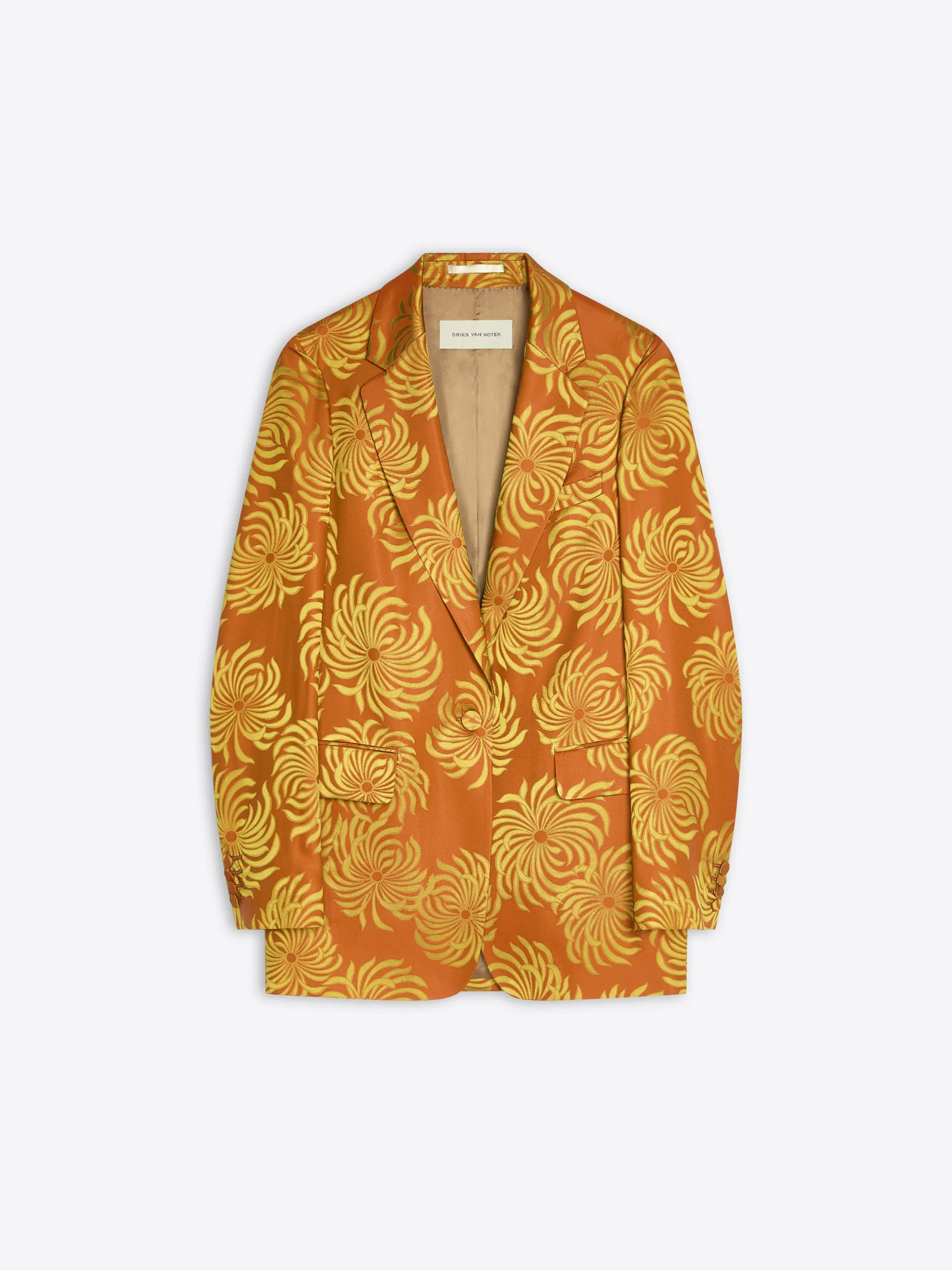 Jacquard blazer sold by Dries Van Noten