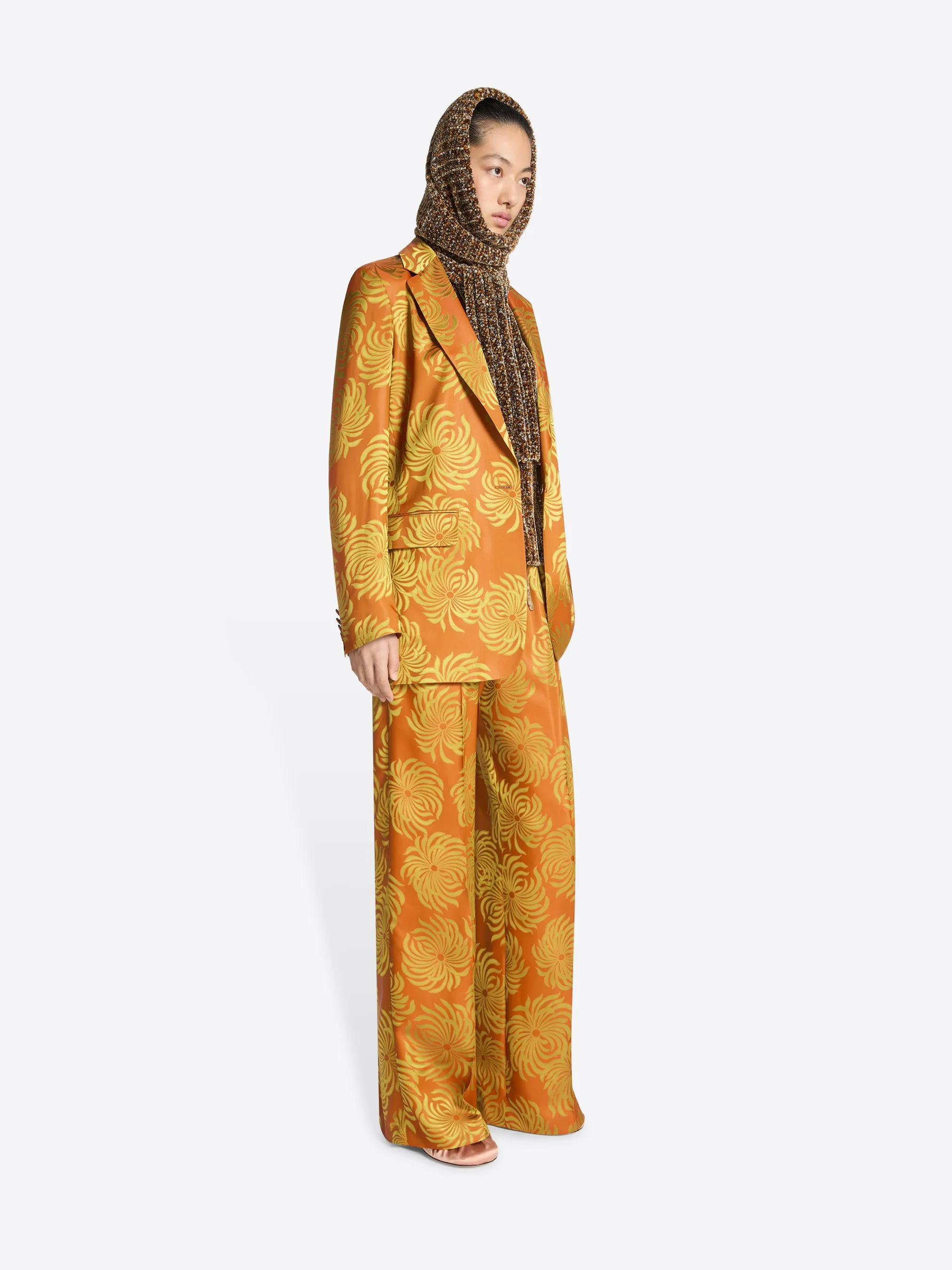 Jacquard blazer sold by Dries Van Noten product image thumbnail 3