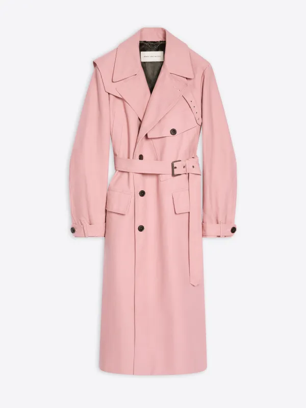 Cotton trench coat sold by Dries Van Noten