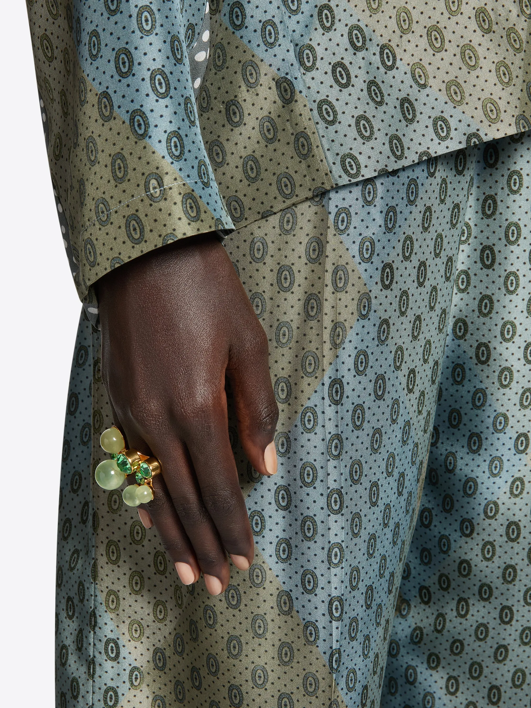 Ornamented ring sold by Dries Van Noten product image thumbnail 4