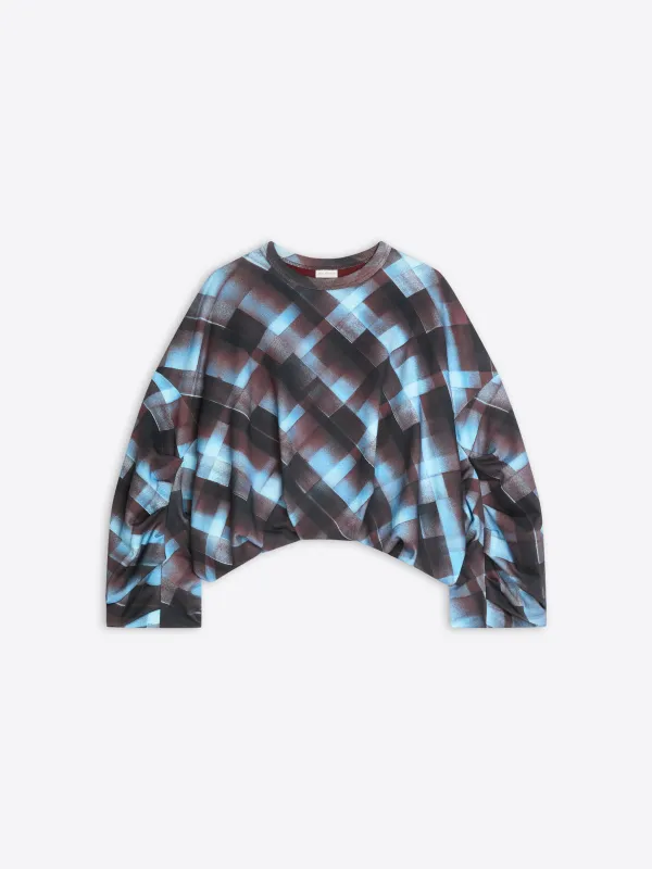 Draped sweatshirt sold by Dries Van Noten