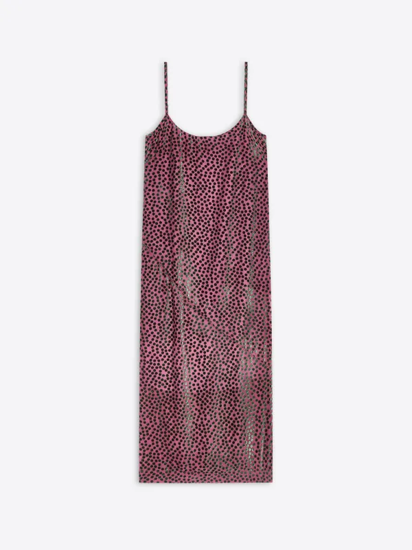 Devoré slip dress made by Dries Van Noten