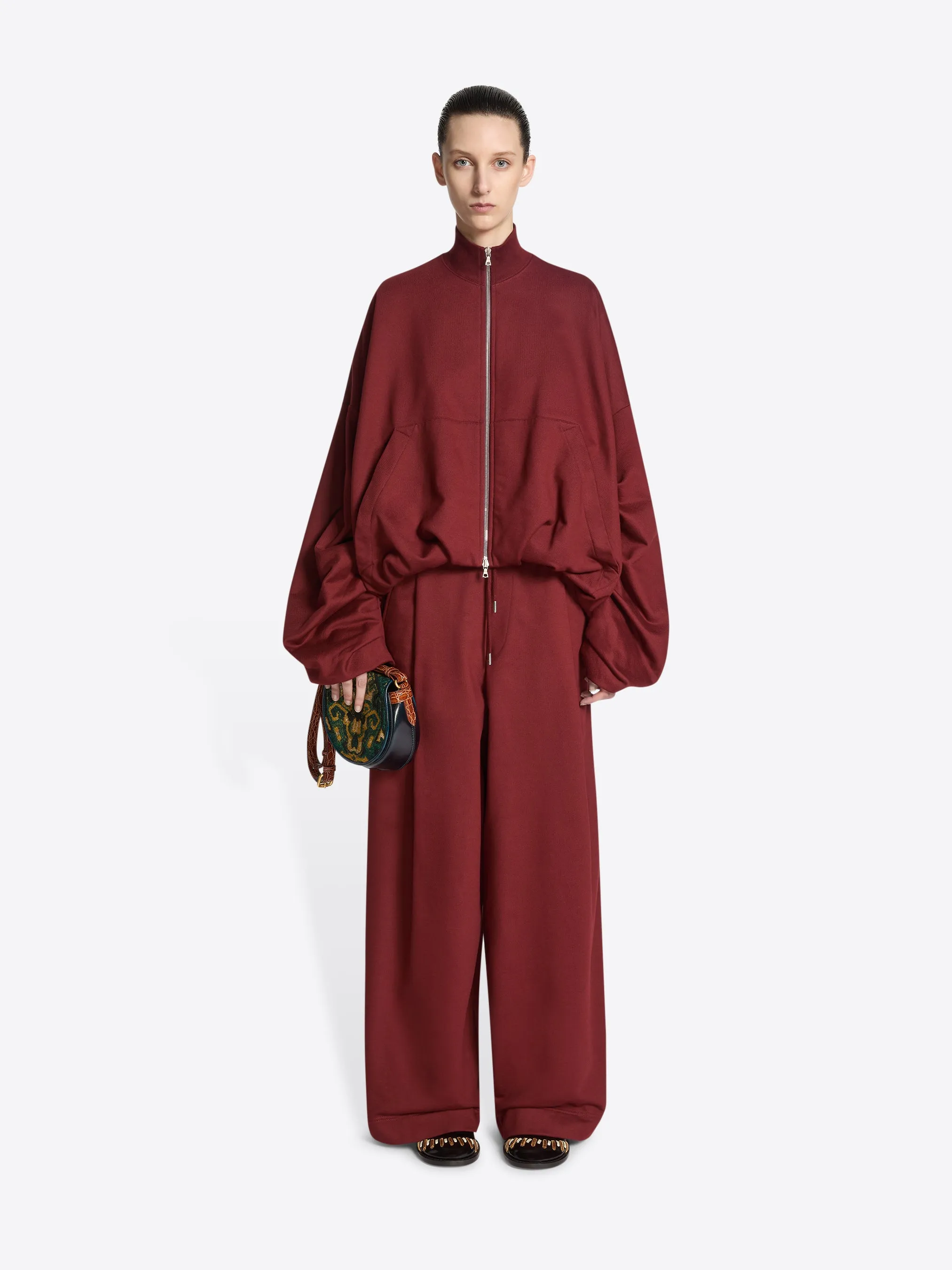 Draped jersey jacket sold by Dries Van Noten product image thumbnail 2