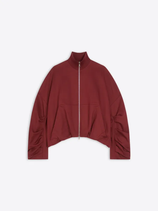 Draped jersey jacket made by Dries Van Noten