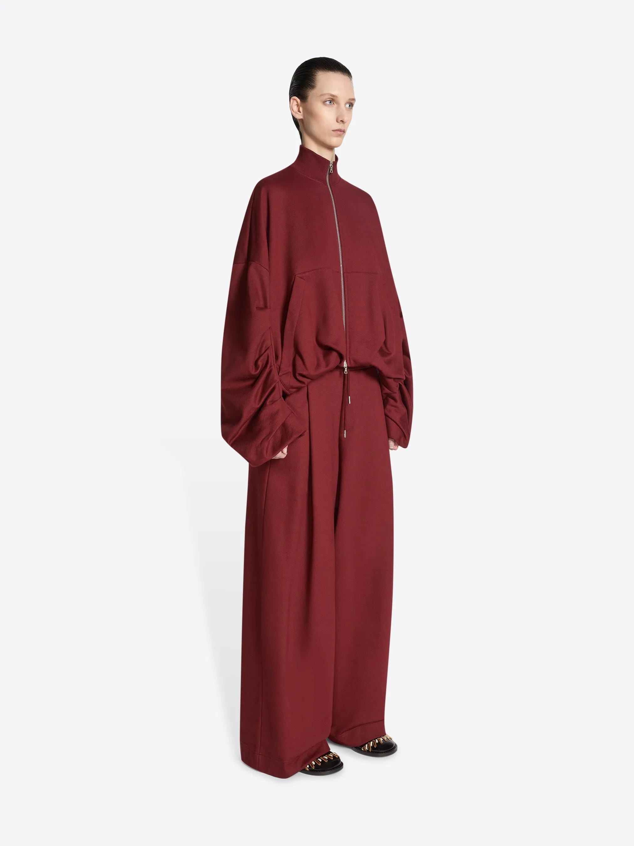Draped jersey jacket sold by Dries Van Noten product image thumbnail 3