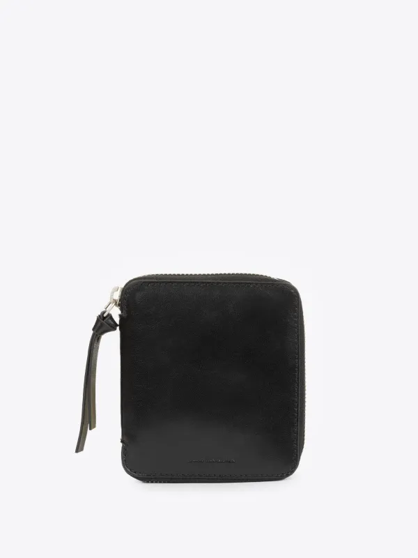 Square zip wallet sold by Dries Van Noten