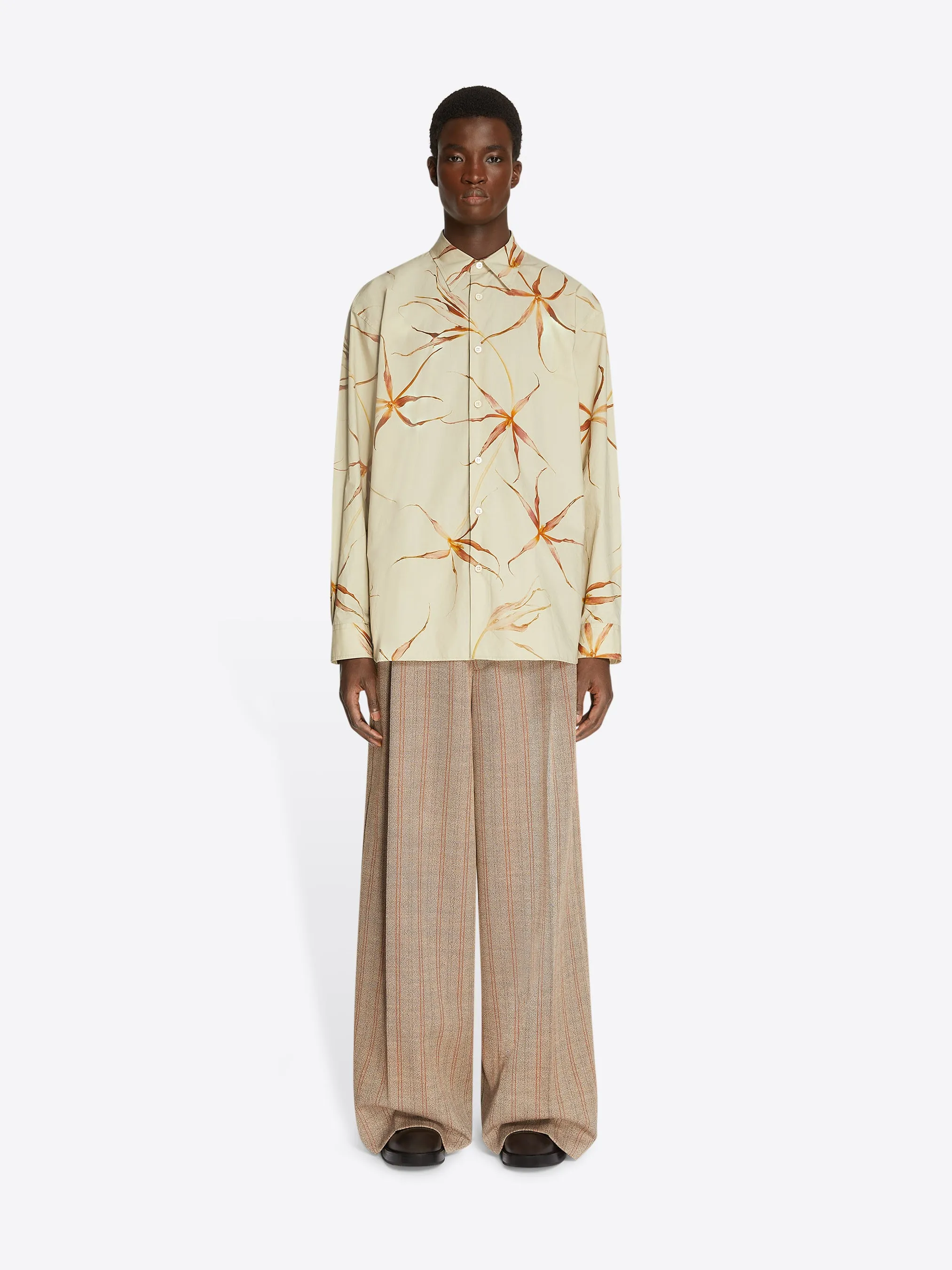Loose cotton shirt sold by Dries Van Noten product image thumbnail 2