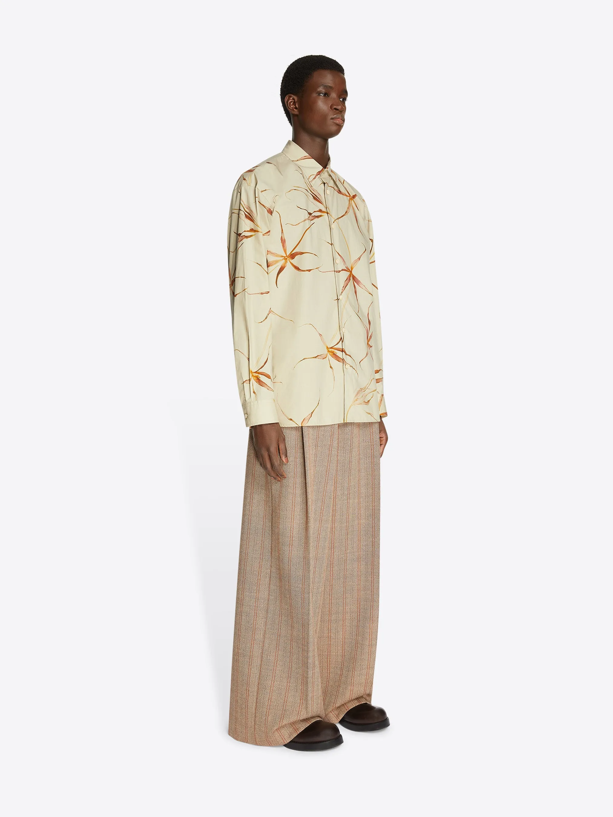 Loose cotton shirt sold by Dries Van Noten product image thumbnail 3
