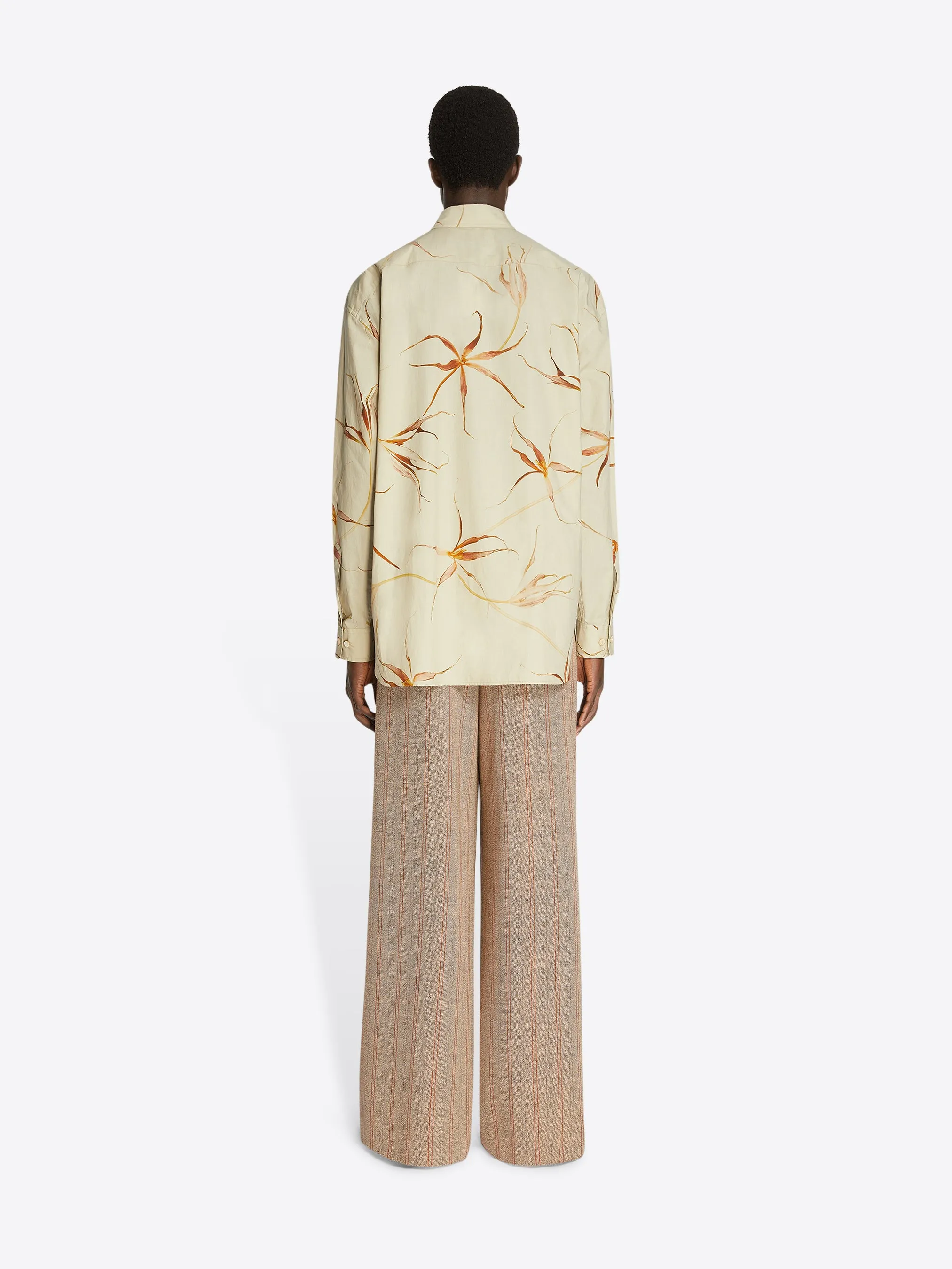Loose cotton shirt sold by Dries Van Noten product image thumbnail 4