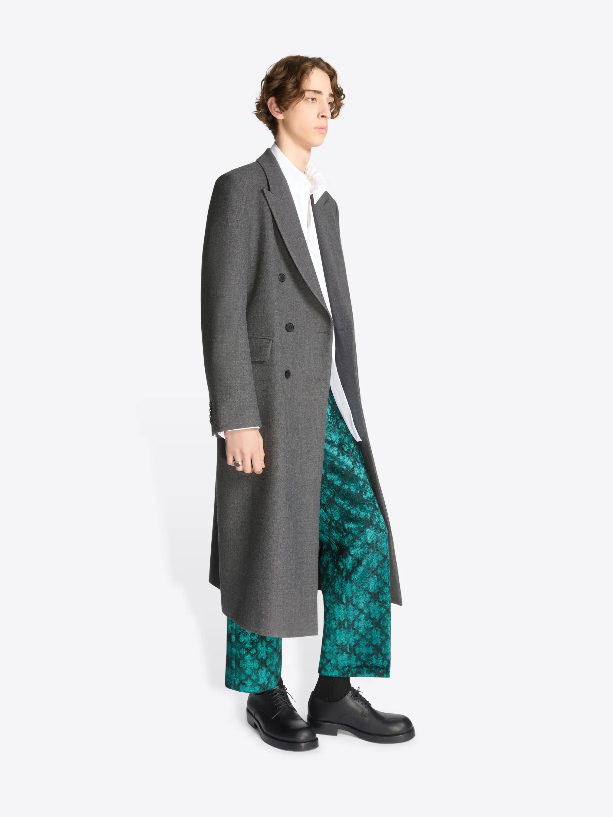 Tailored wool coat sold by Dries Van Noten product image thumbnail 3