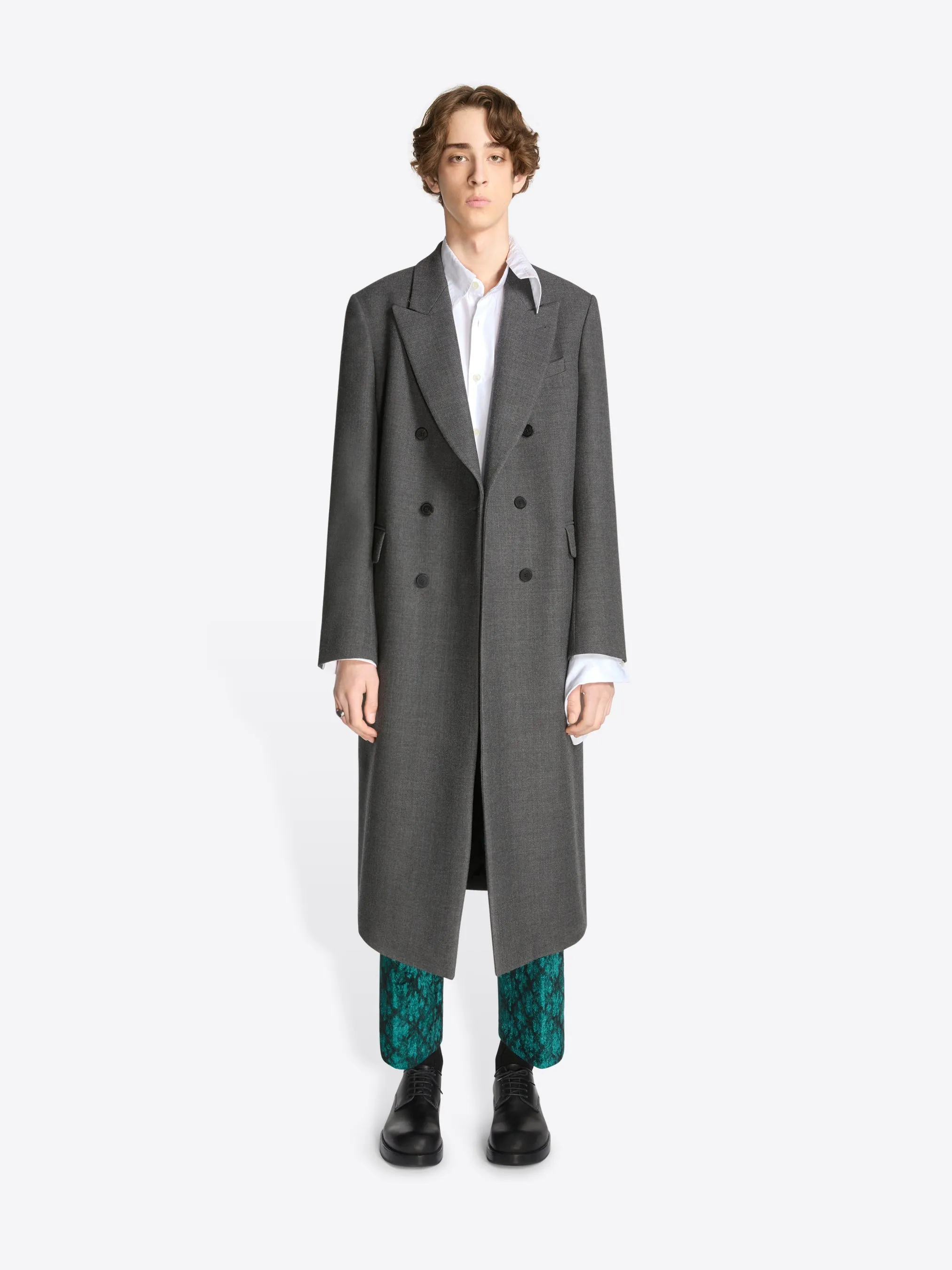 Tailored wool coat sold by Dries Van Noten product image thumbnail 2