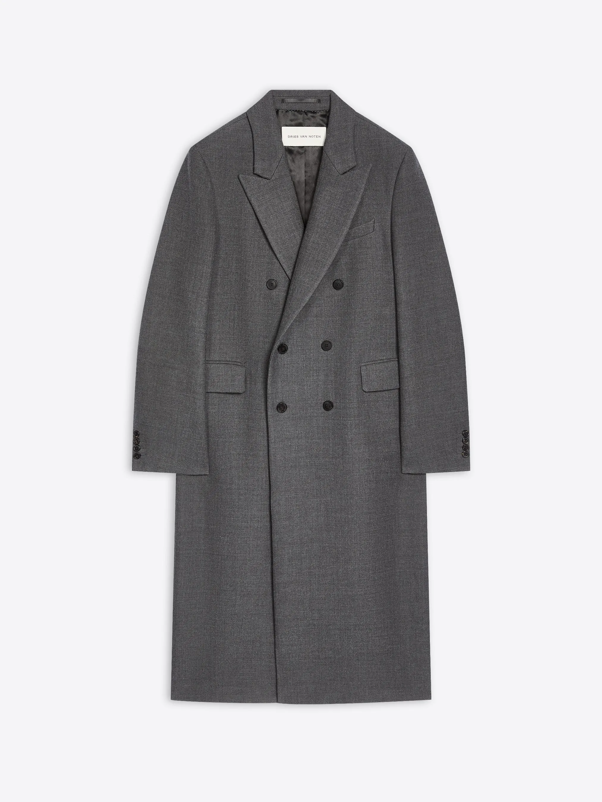 Tailored wool coat sold by Dries Van Noten