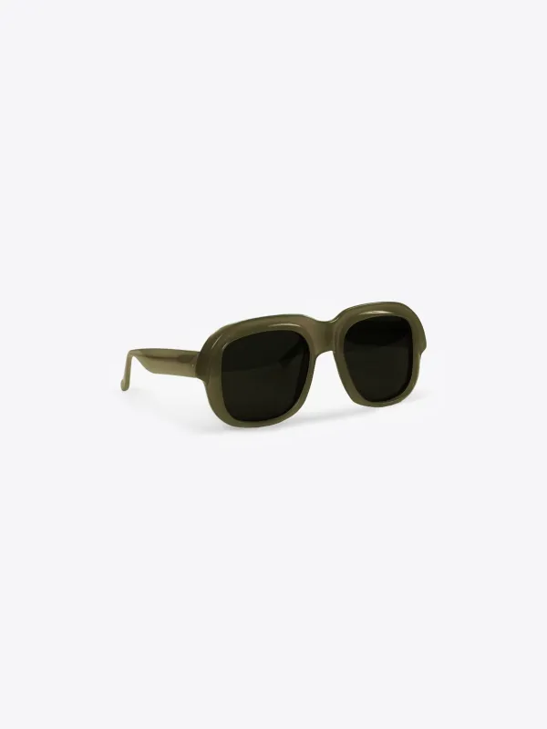 Oversized square sunglasses sold by Dries Van Noten