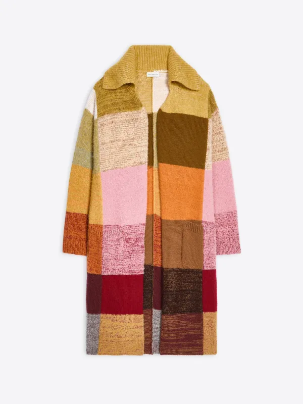 Long wool cardigan sold by Dries Van Noten