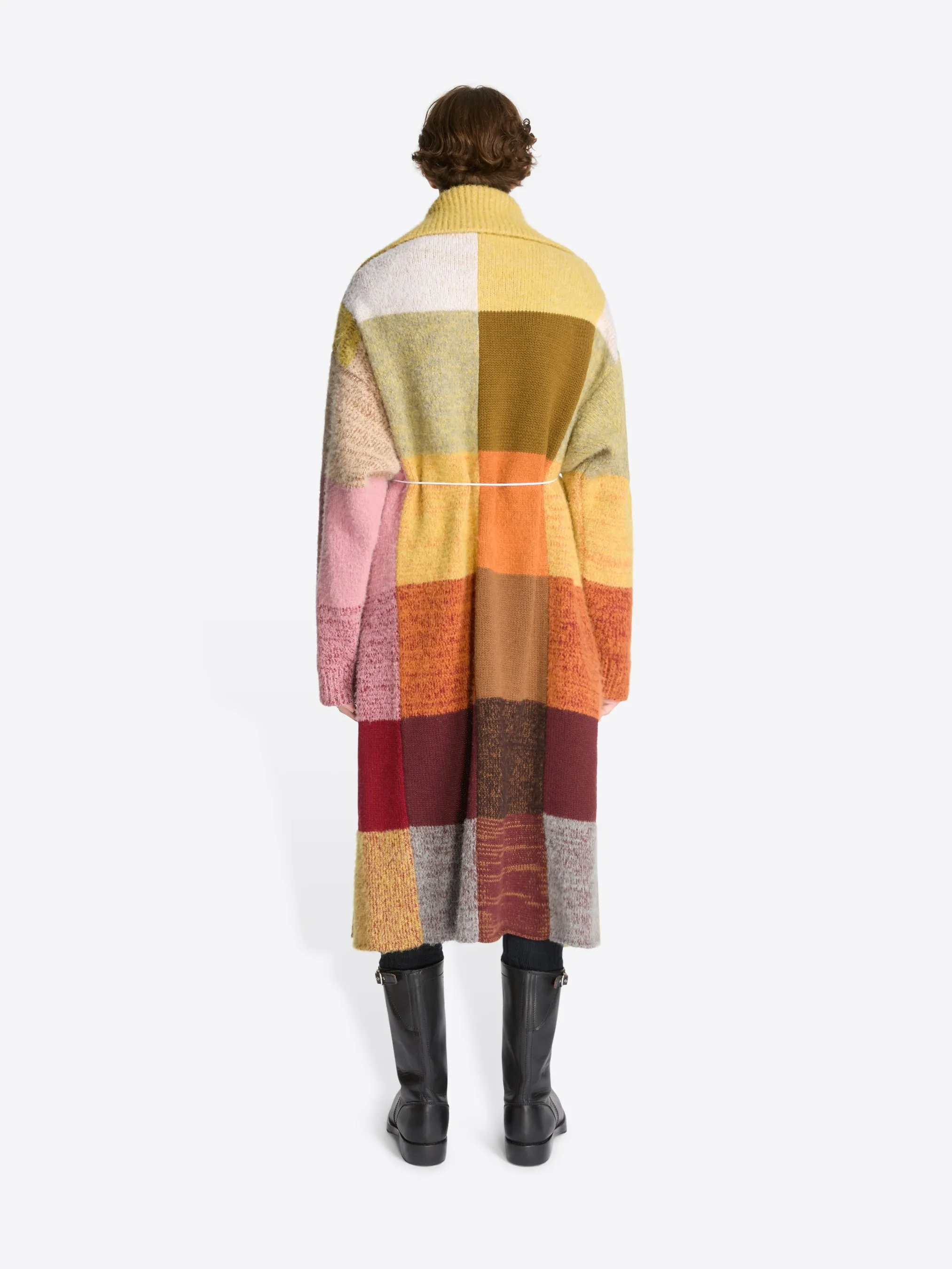 Long wool cardigan sold by Dries Van Noten product image thumbnail 4