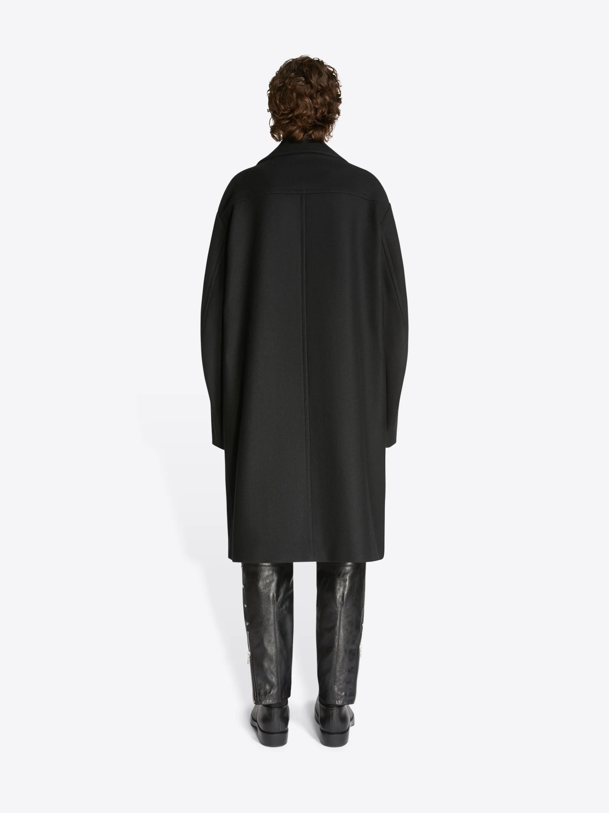 Wool caban coat sold by Dries Van Noten product image thumbnail 4
