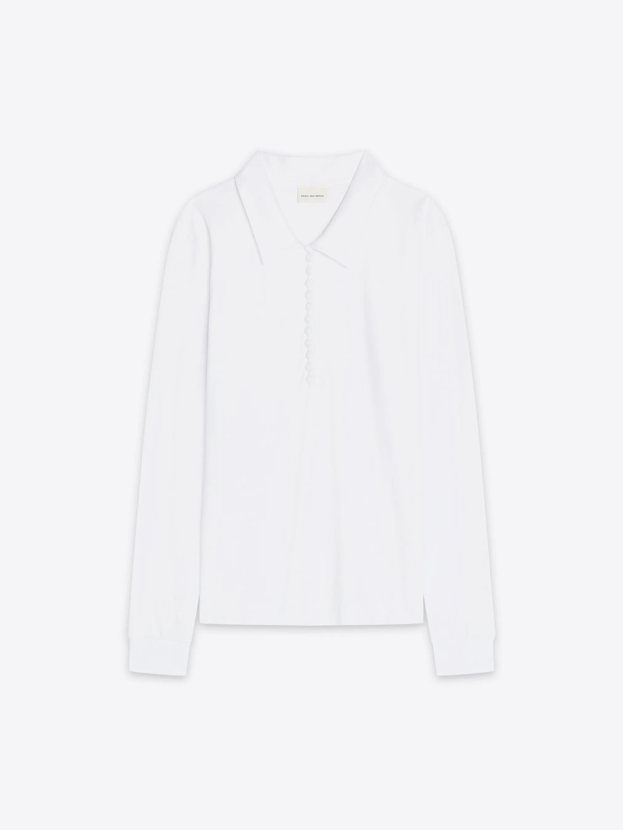 Jersey polo shirt sold by Dries Van Noten