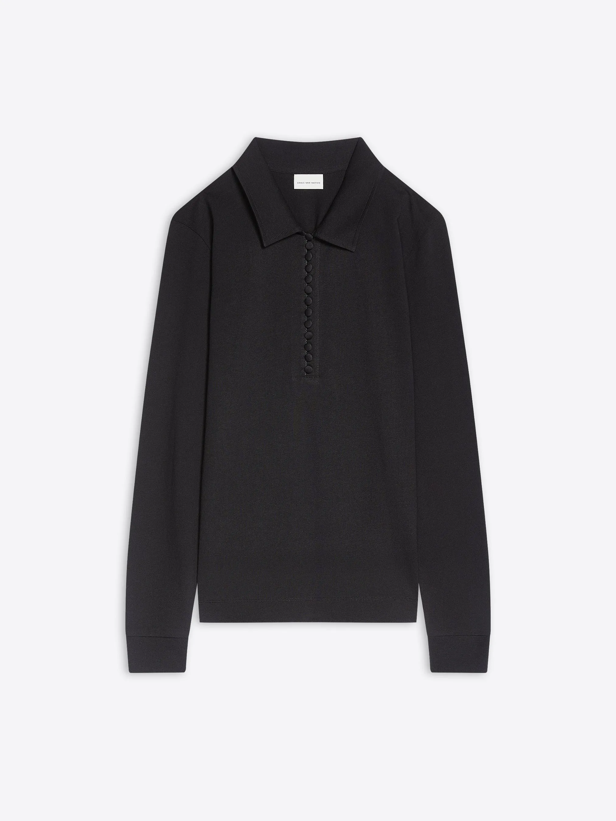 Jersey polo shirt sold by Dries Van Noten product image thumbnail 5