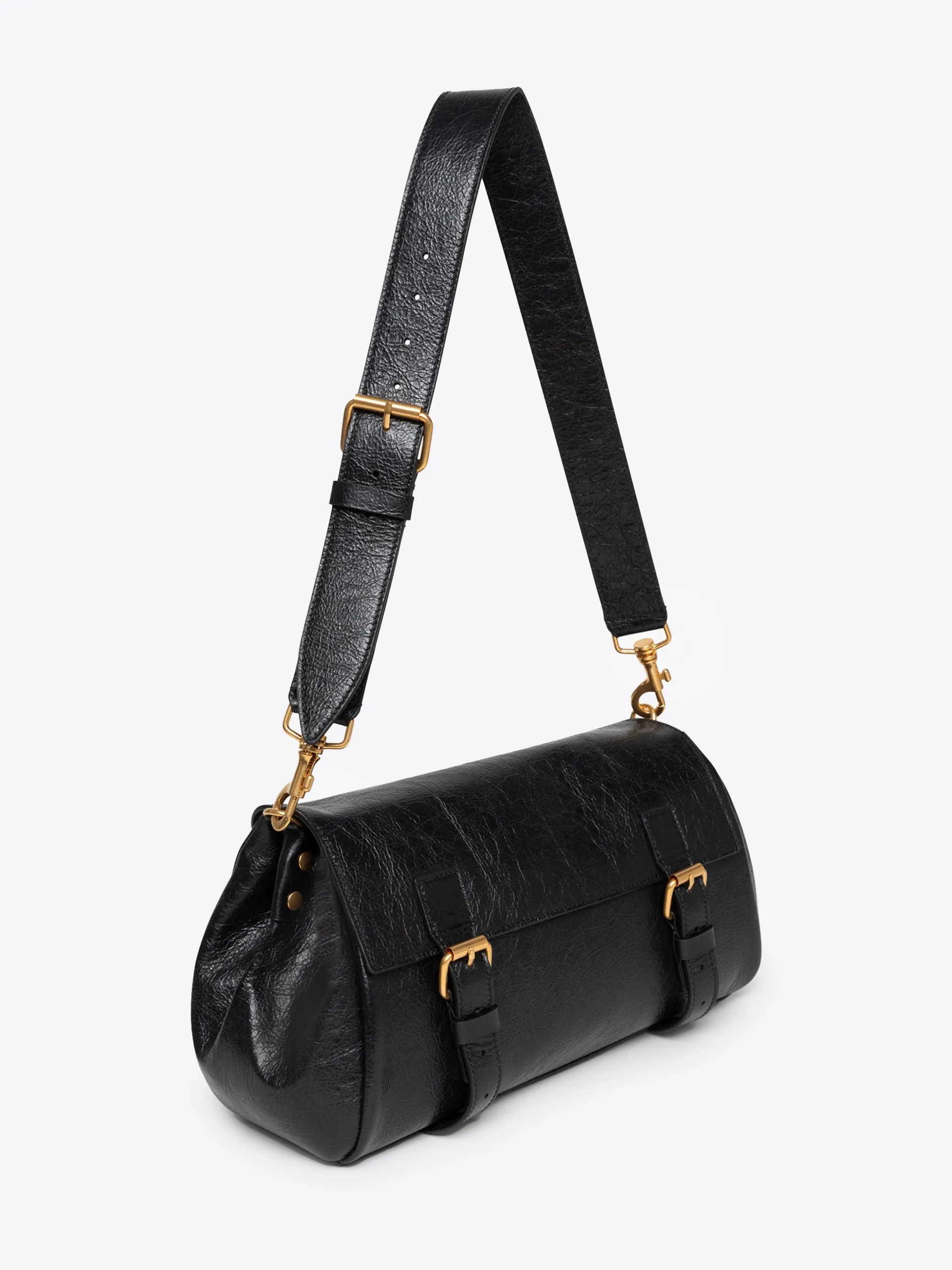 Leather satchel sold by Dries Van Noten product image thumbnail 3