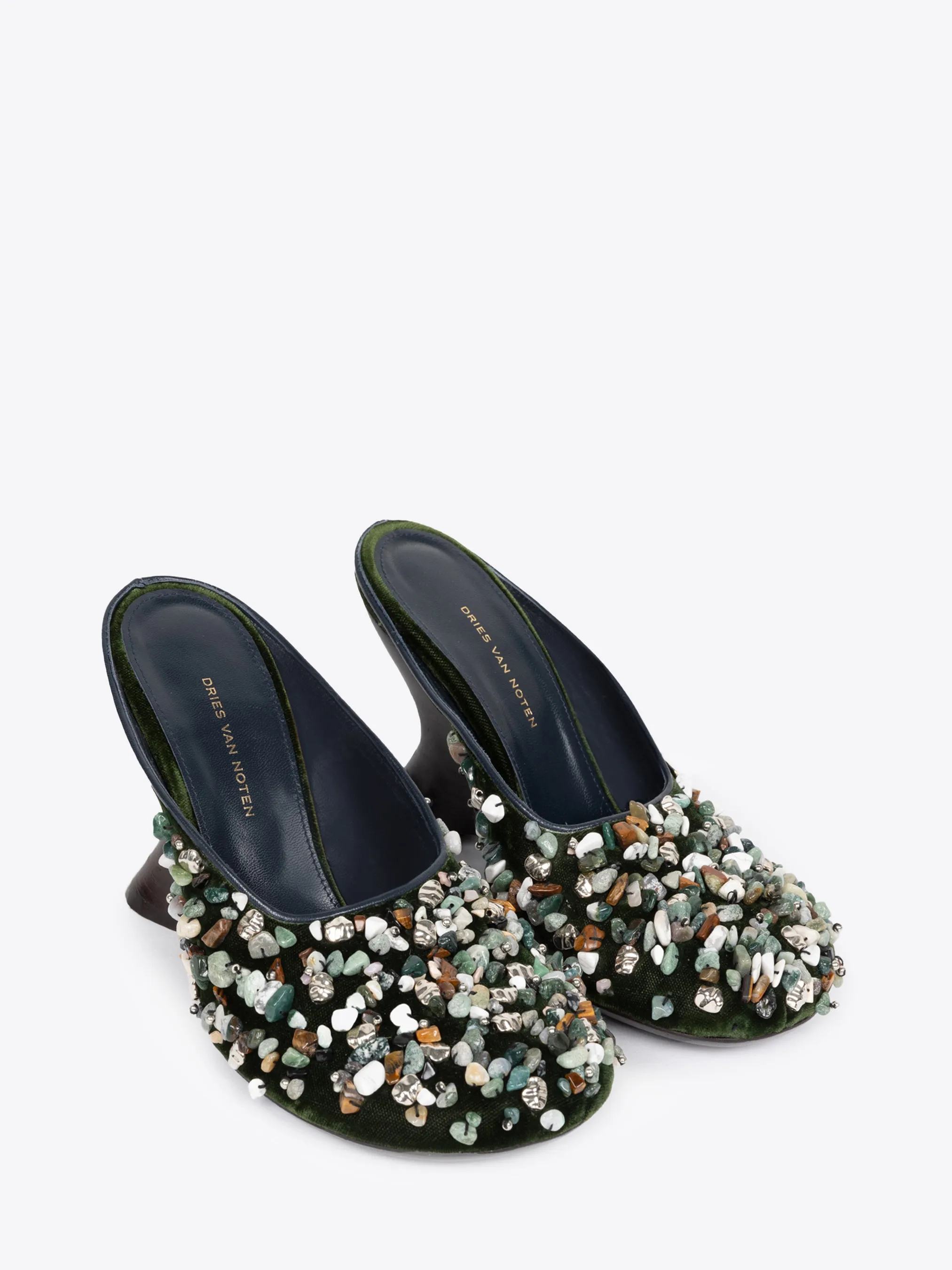Embellished mules sold by Dries Van Noten product image thumbnail 3