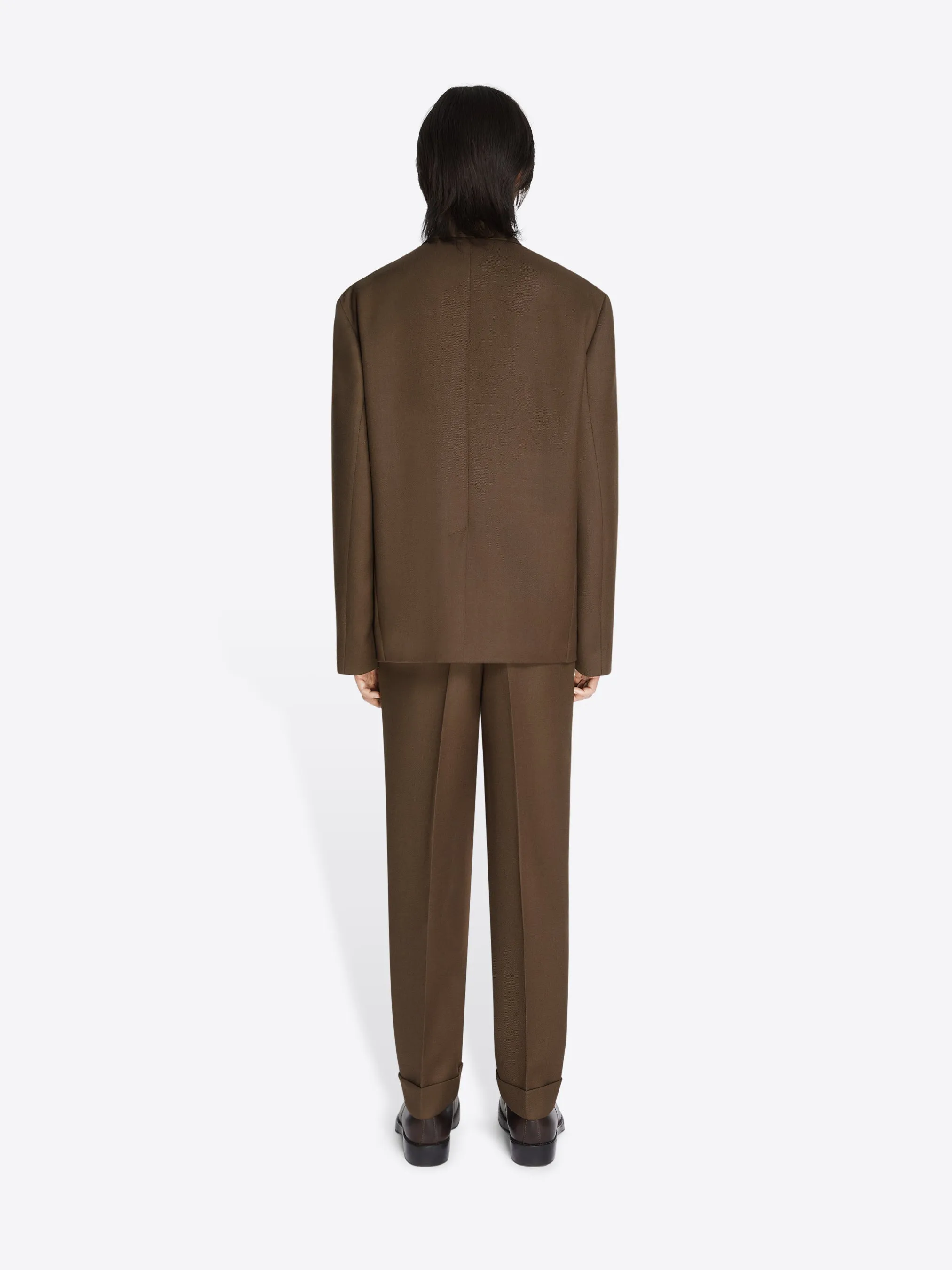 Boxy wool blazer sold by Dries Van Noten product image thumbnail 4