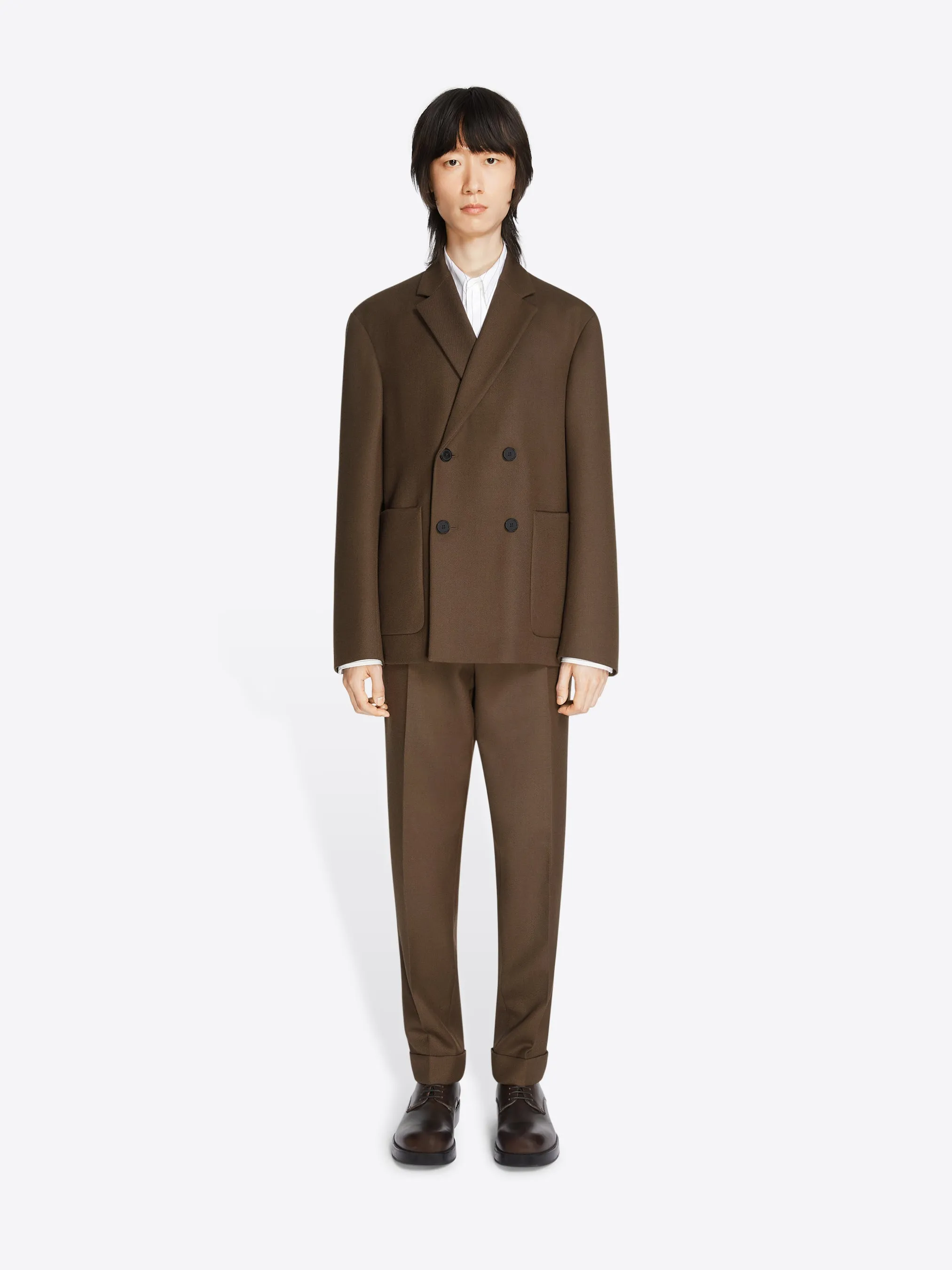 Boxy wool blazer sold by Dries Van Noten product image thumbnail 2