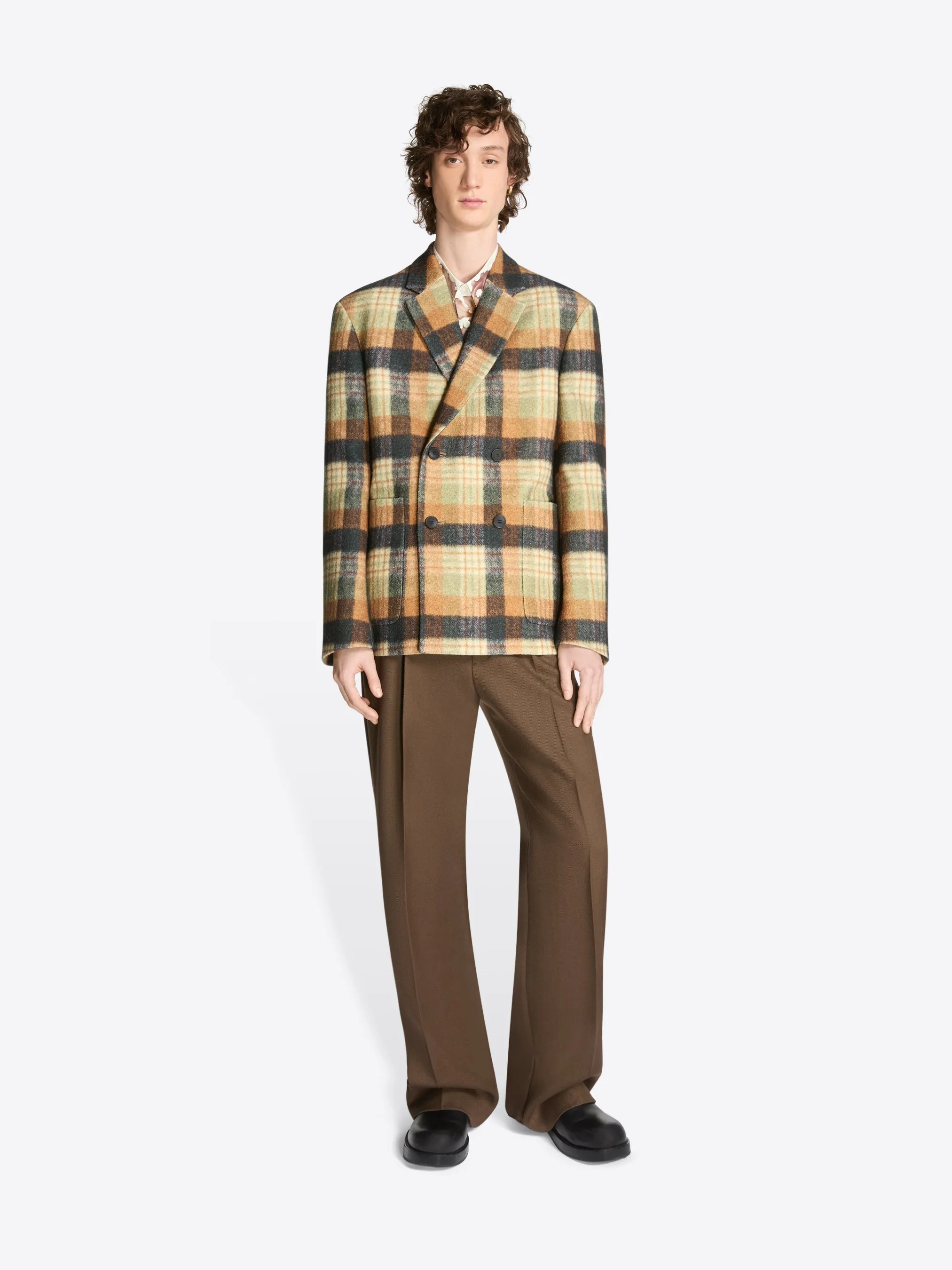 Boxy wool blazer sold by Dries Van Noten product image thumbnail 2