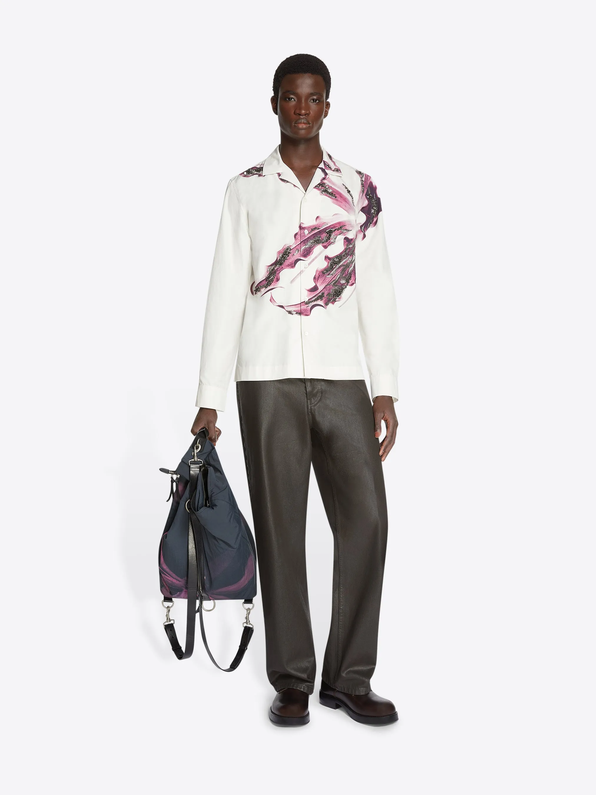 Embroidered cotton shirt sold by Dries Van Noten product image thumbnail 2