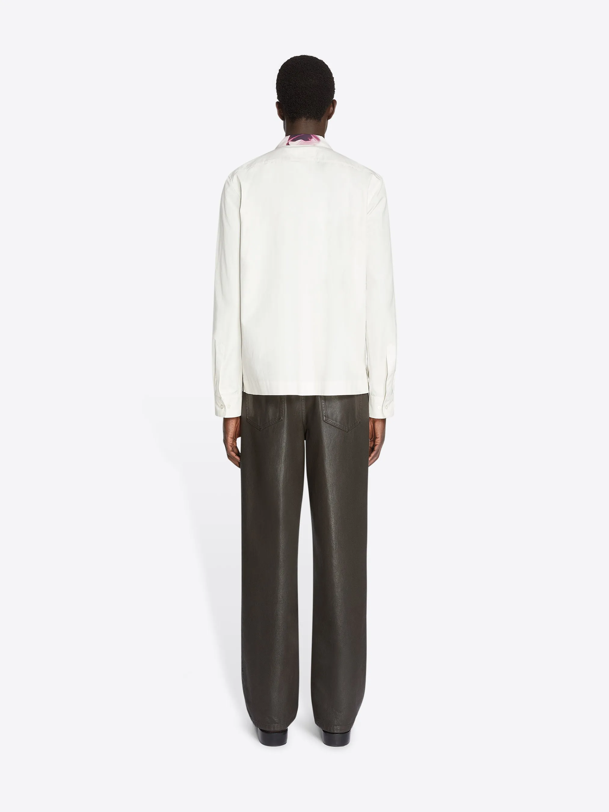 Embroidered cotton shirt sold by Dries Van Noten product image thumbnail 4