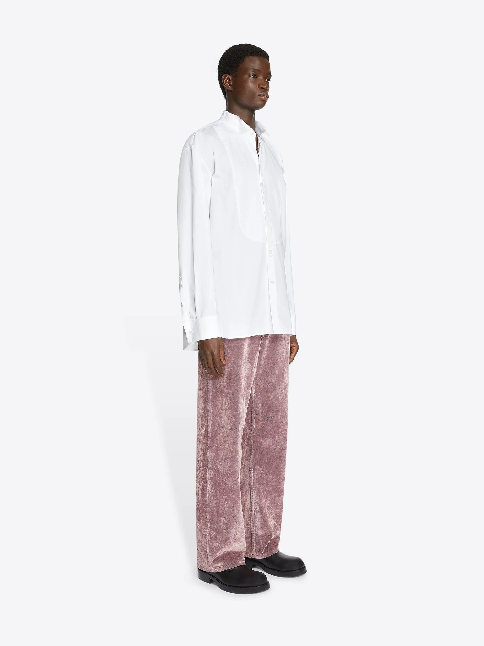 Oversized tuxedo shirt sold by Dries Van Noten product image thumbnail 3