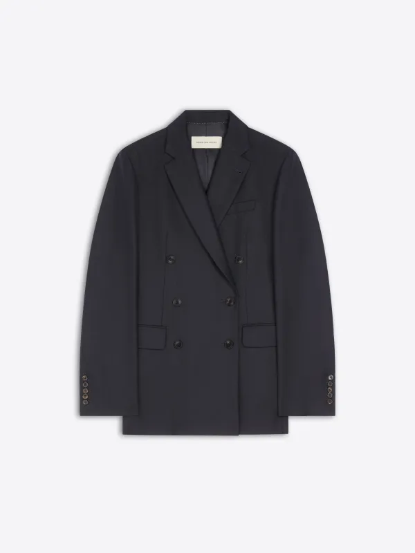 Oversized wool blazer sold by Dries Van Noten