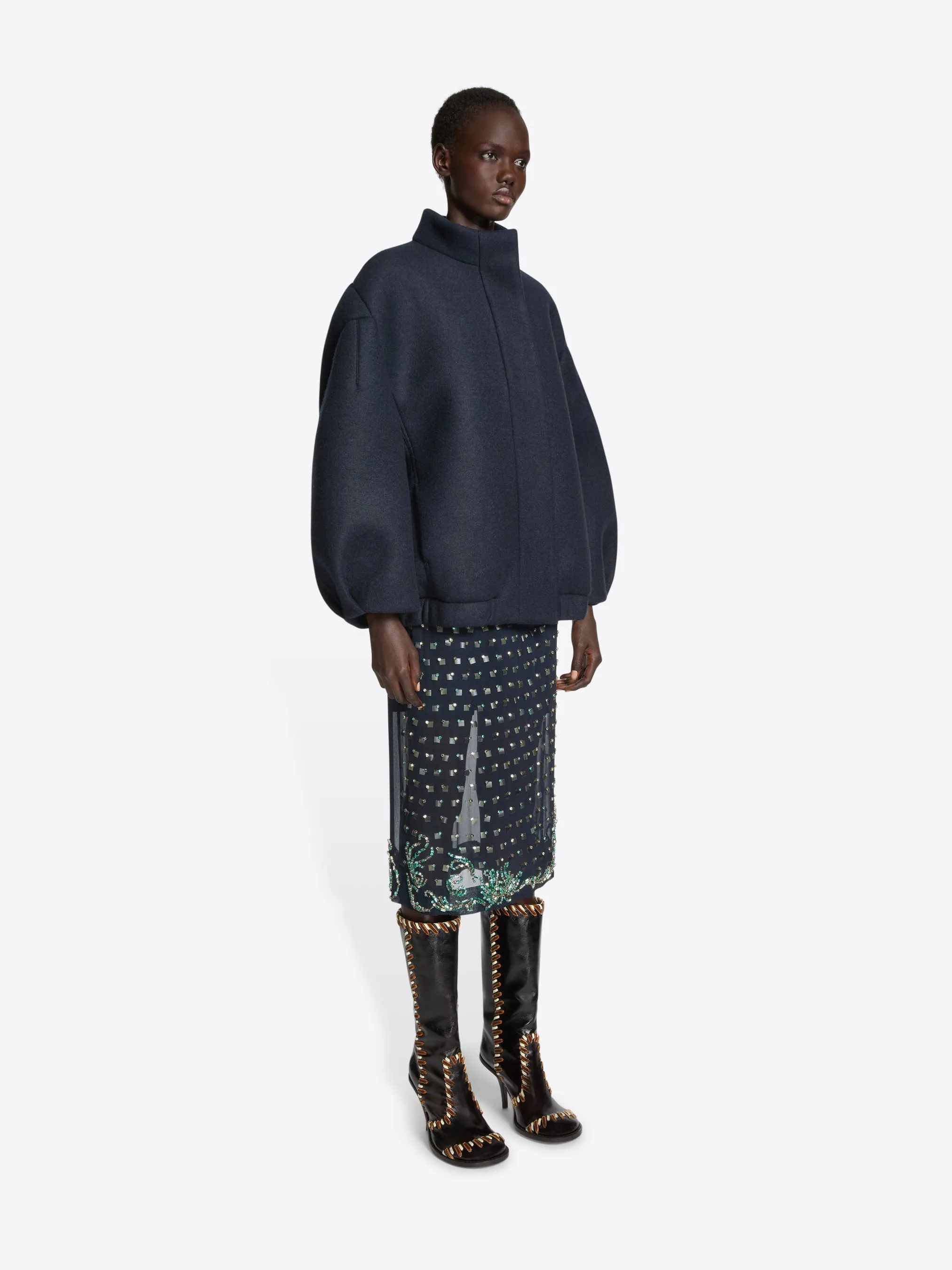 Loose fit jacket sold by Dries Van Noten product image thumbnail 3