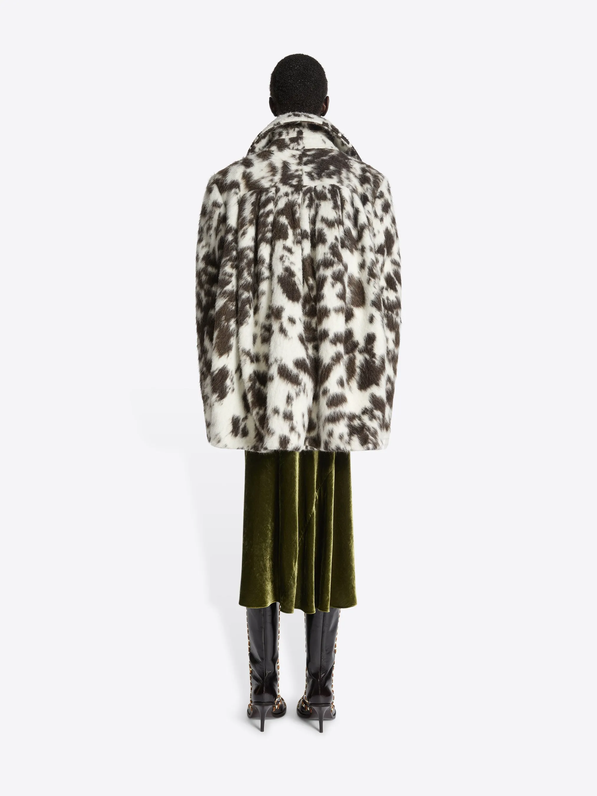 Cowhide caban jacket sold by Dries Van Noten product image thumbnail 4