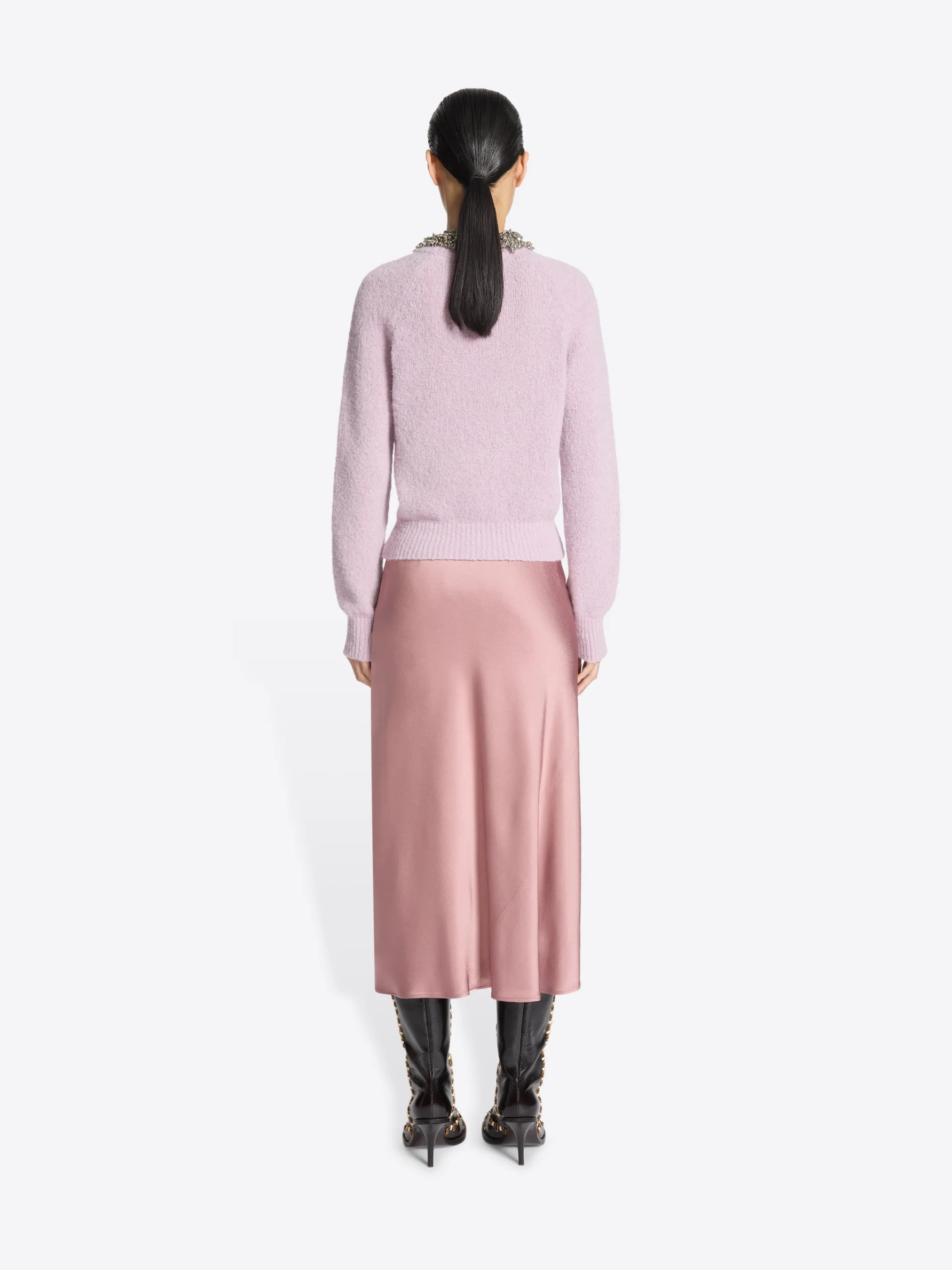 Midi draped skirt sold by Dries Van Noten product image thumbnail 4